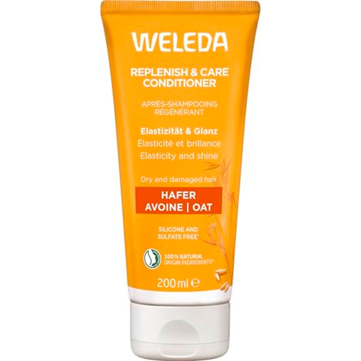 Weleda Bio Replenish & Care Conditioner Haver 200 ml - 3-pack