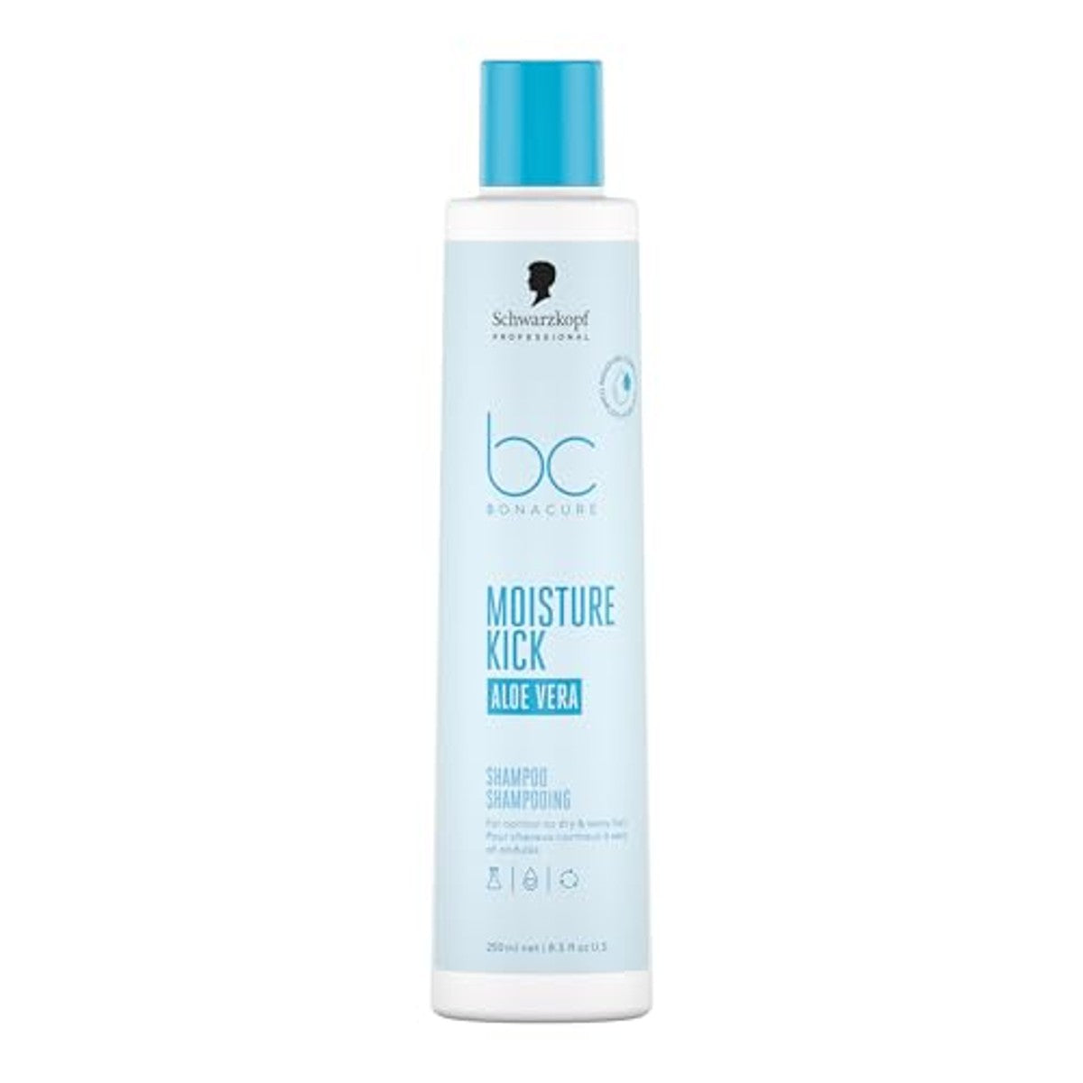 Schwarzkopf Professional Bonacure Moisture Kick Shampoo 250 ml - 3 stuks