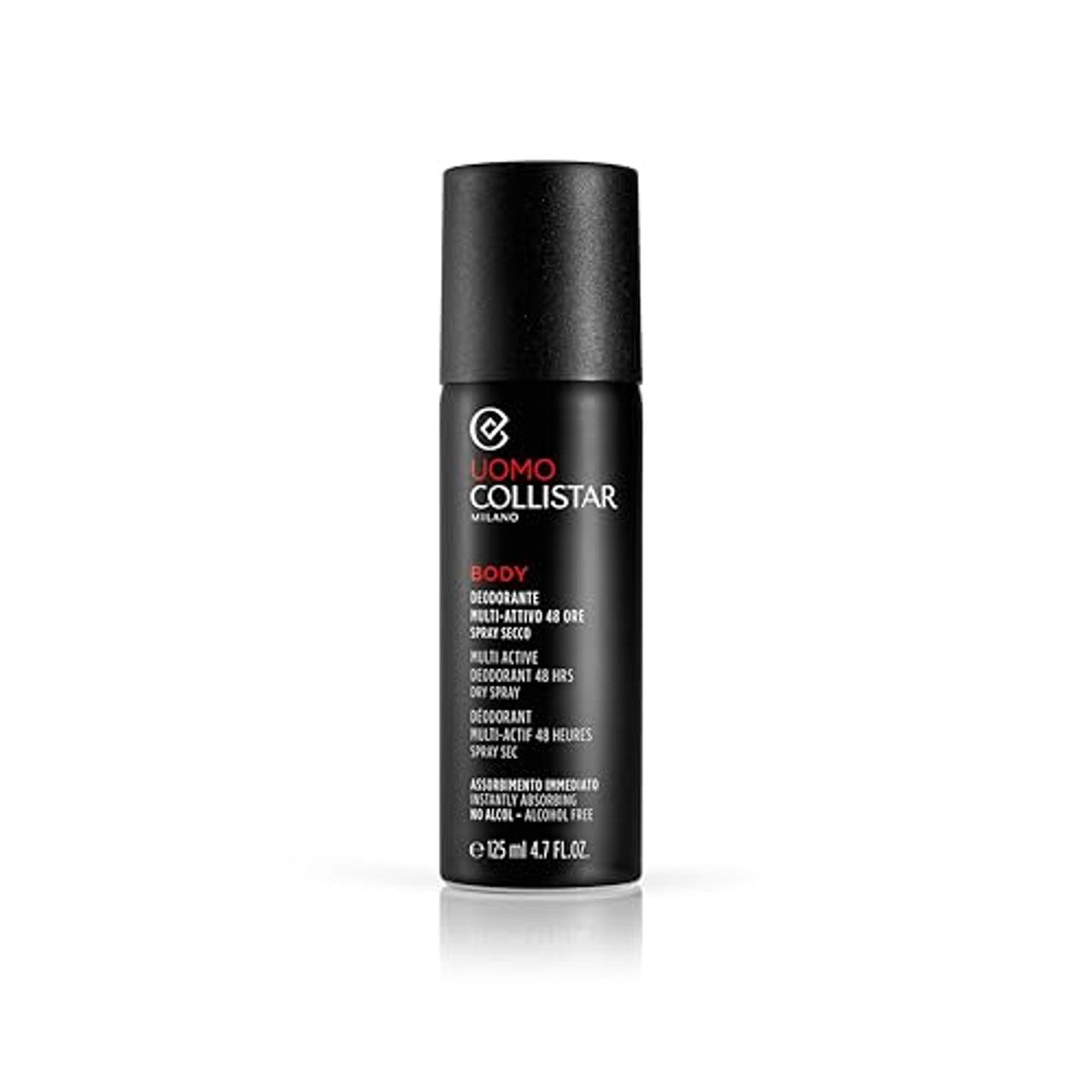 Collistar Deodorant voor Heren Droge Multi-Actieve Spray 125 ml - 6-pack