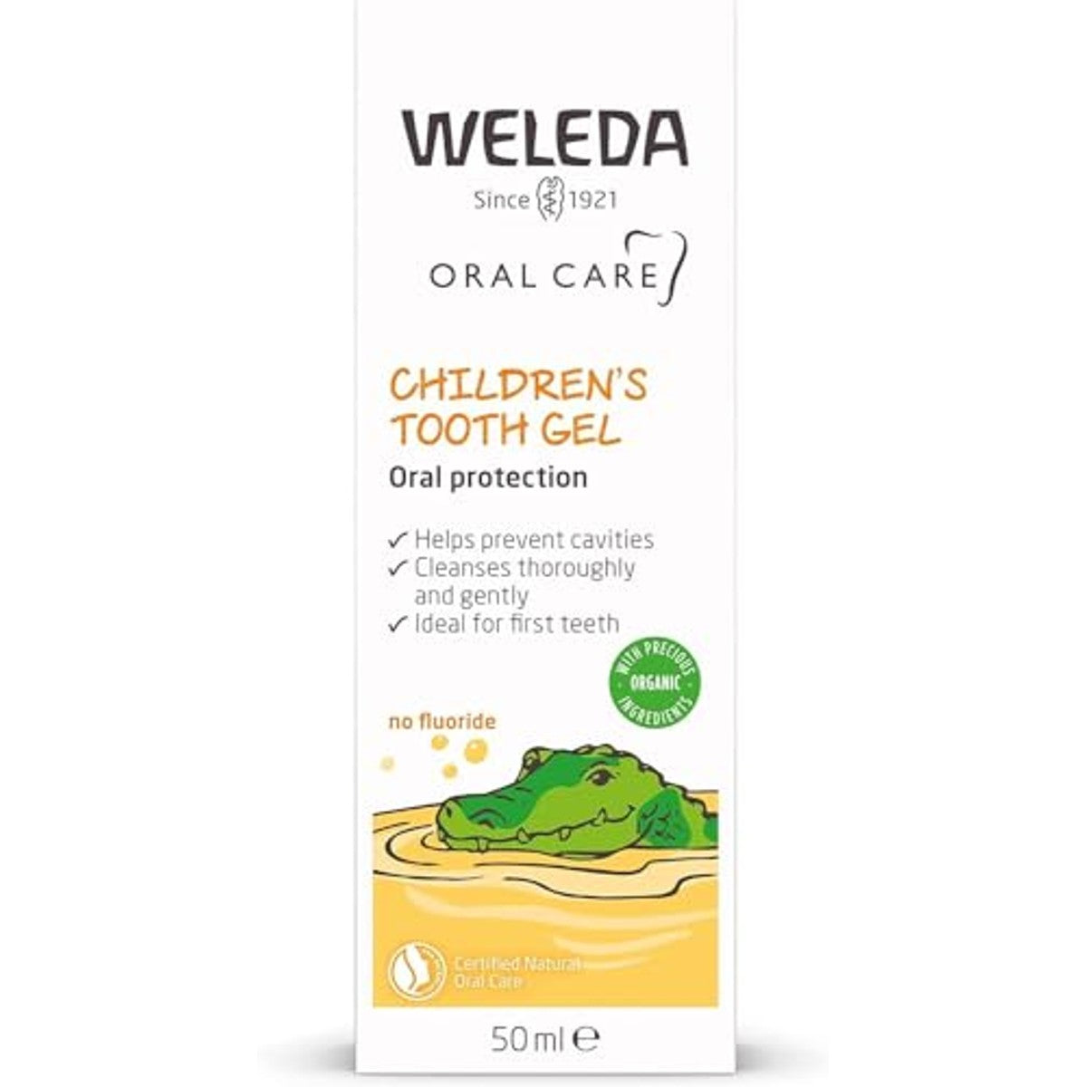 Weleda Biologische Kindertandgel zonder Fluoride 2 x 50 ml