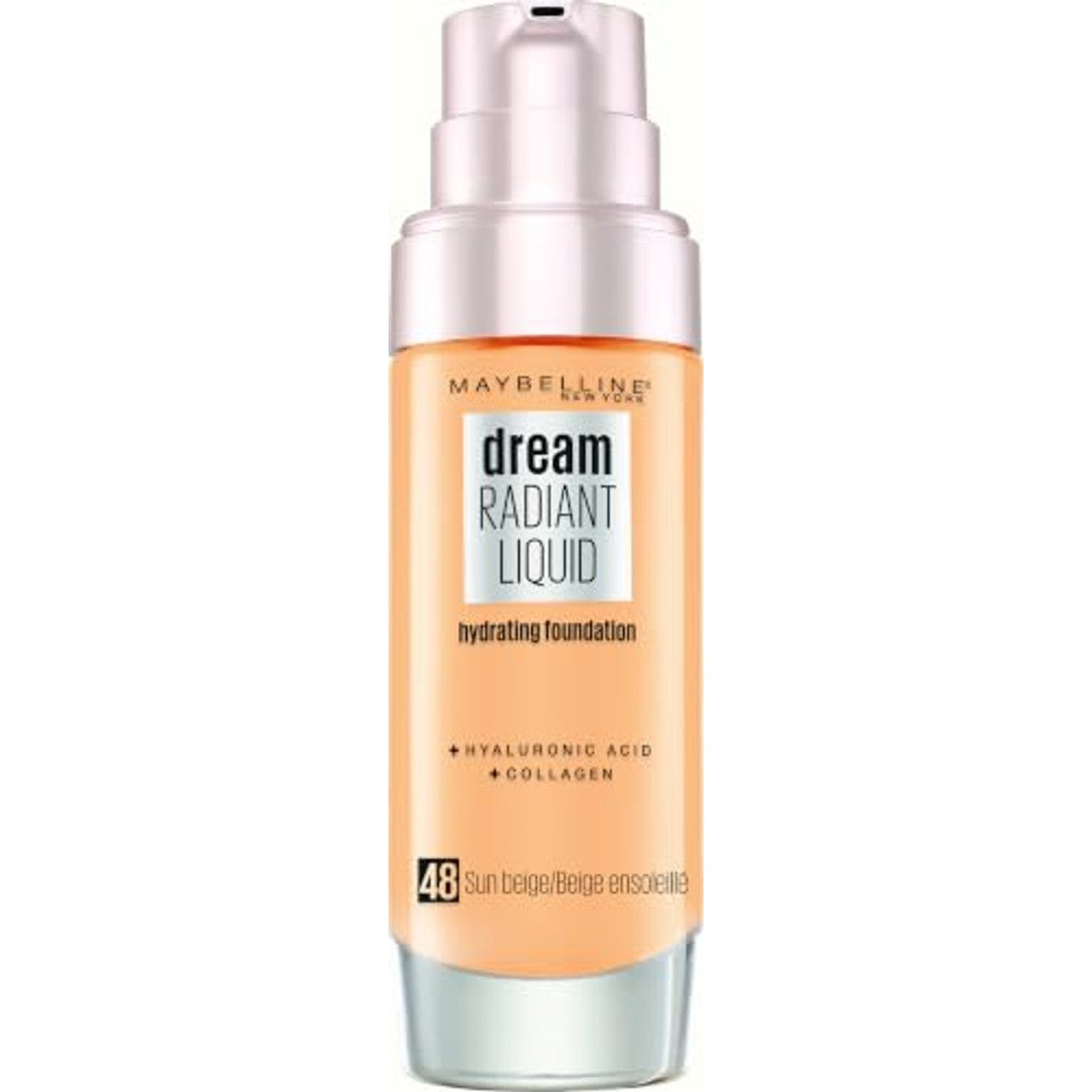 MAYBELLINE Dream Radiant Liquid Make-up 48 Sun Beige 30 ml - 6 stuks