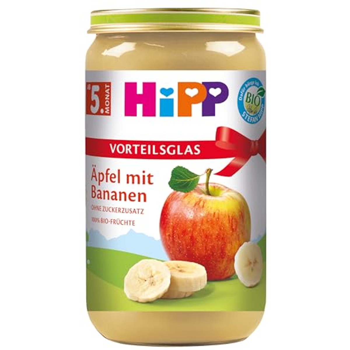 HiPP Biologische vruchten appel met banaan 6 x 250 g – foto 2