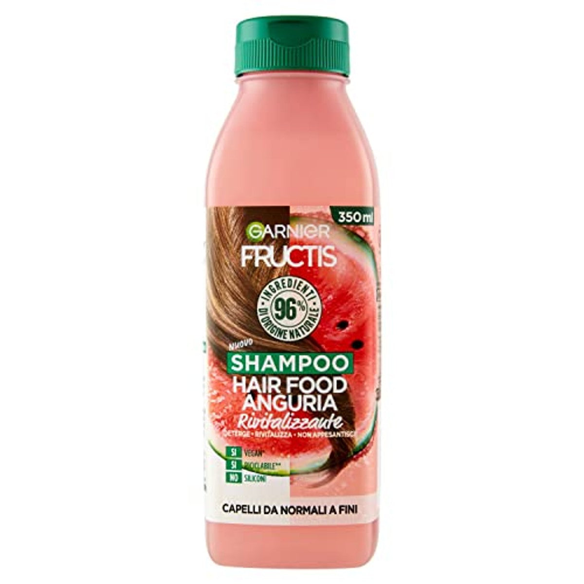 Garnier Fructis Hair Food Shampoo Anguria 350 ml - 3 stuks