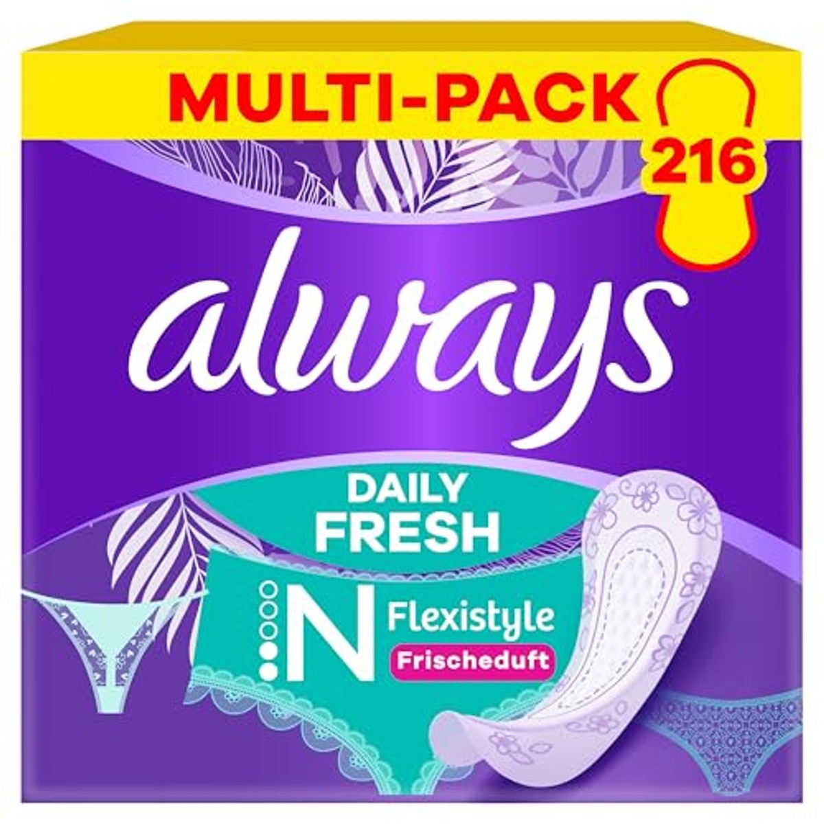 Always Daily Fresh Normal Flexistyle 216 Inlegkruisjes – Always