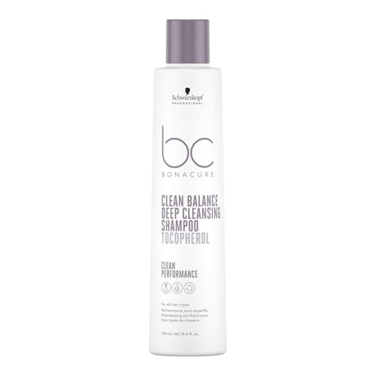 Schwarzkopf Professional BC Bonacure Clean Balance Shampoo 250 ml - 3 stuks