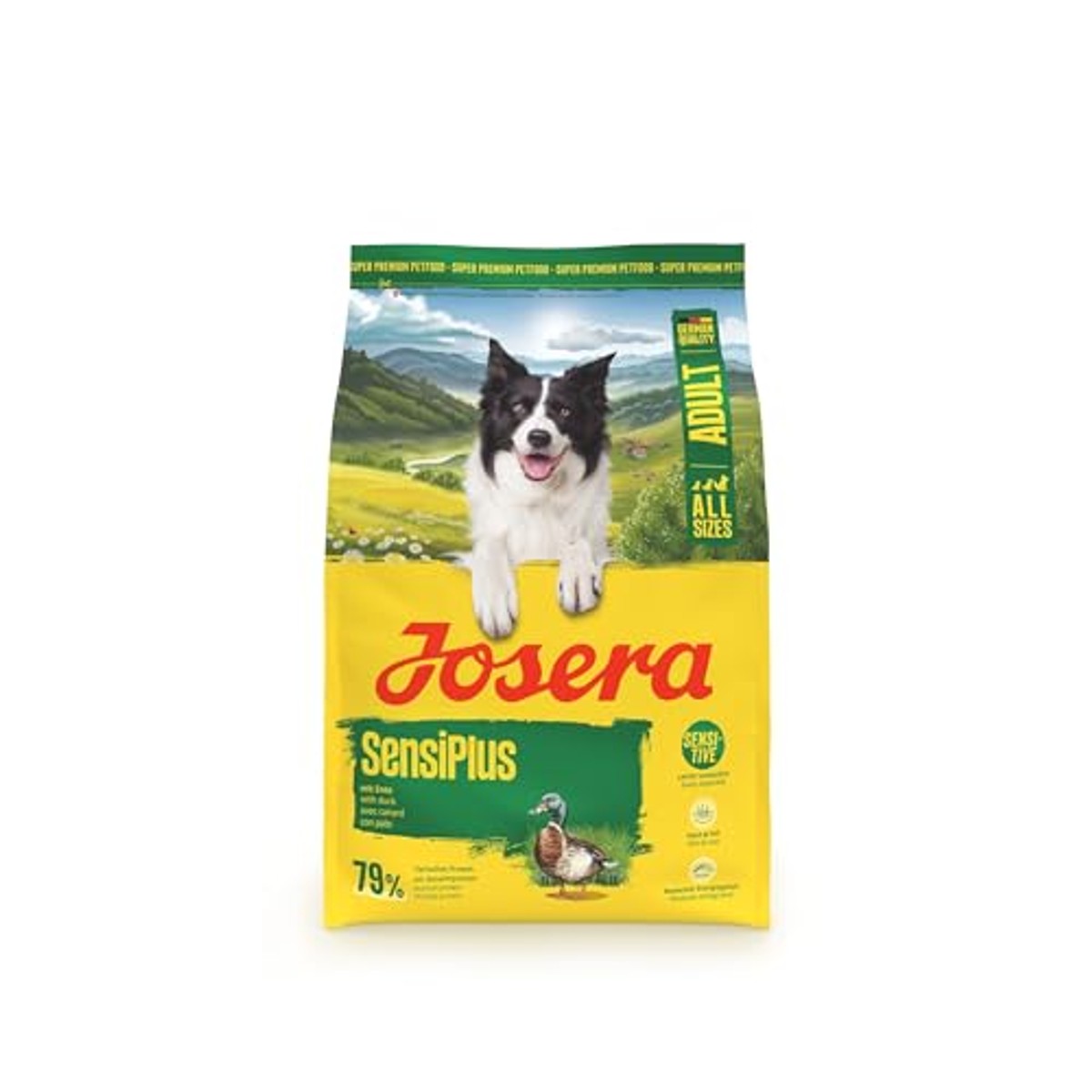JOSERA SensiPlus droogvoer met eend en rijst, volwassenen, 1 x 3 kg – Josera