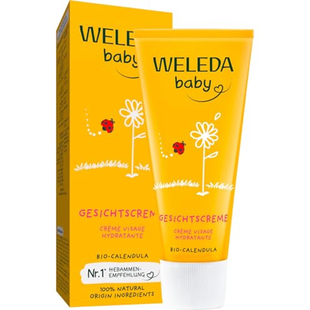 Weleda Baby Calendula Gezichtscrème 50 ml
