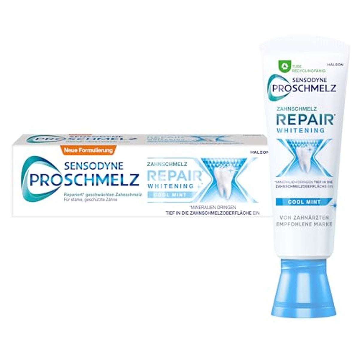 Sensodyne ProSchmelz Repair Whitening tandpasta 6 x 75 ml - Voordeelverpakking
