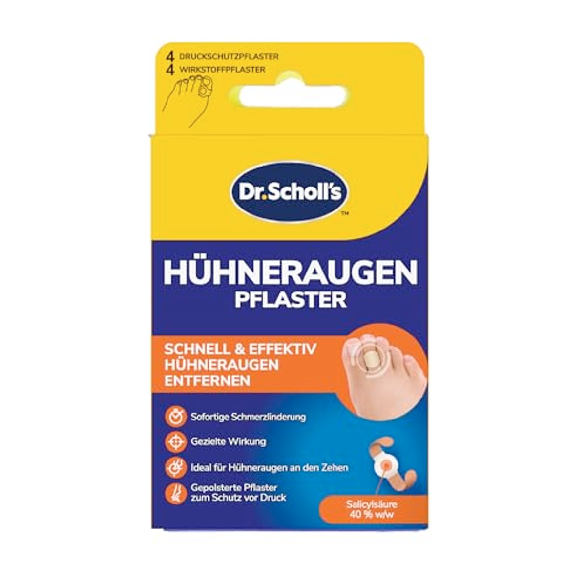 Dr. Scholl's Kippenoogpleisterset 3 x 8 stuks - Voordeelverpakking – foto 2