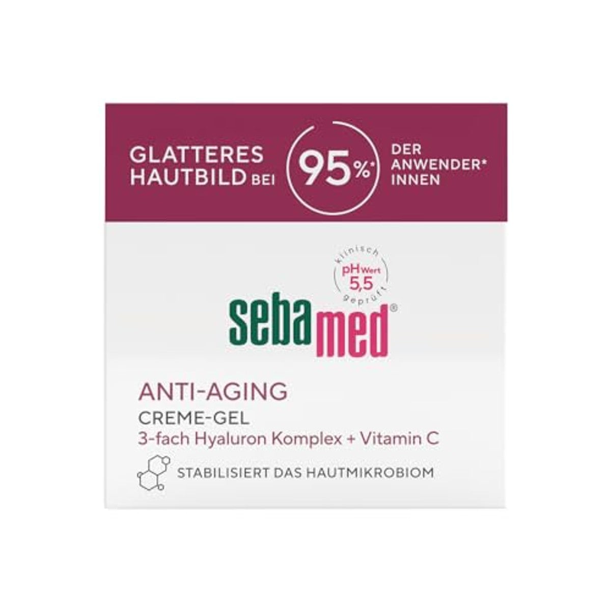 Sebamed Anti-aging gladmakende crèmegel - 6-pack – foto 2