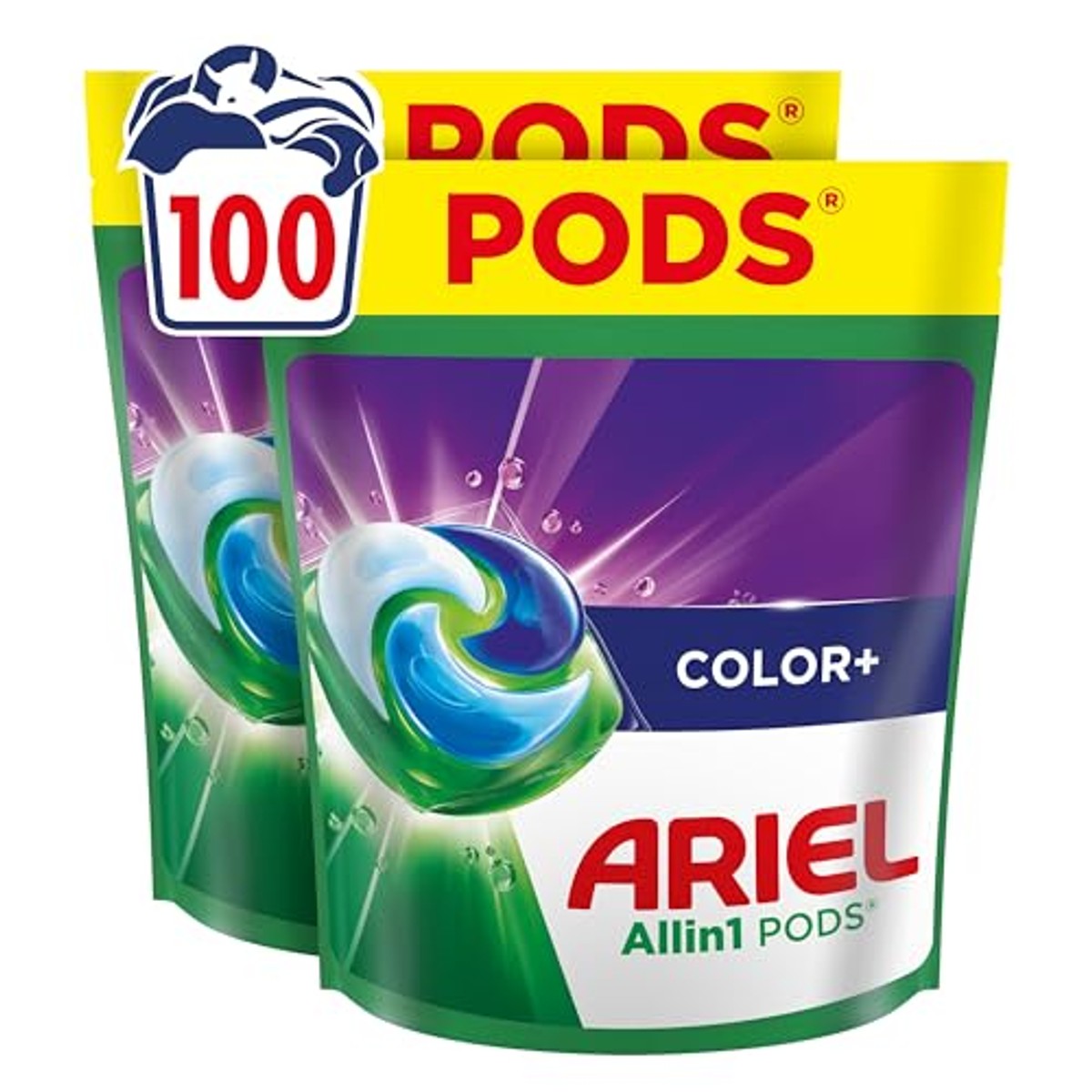 Ariel Pods Color+ Wasmiddel 6 x 100 wasbeurten - Voordeelverpakking