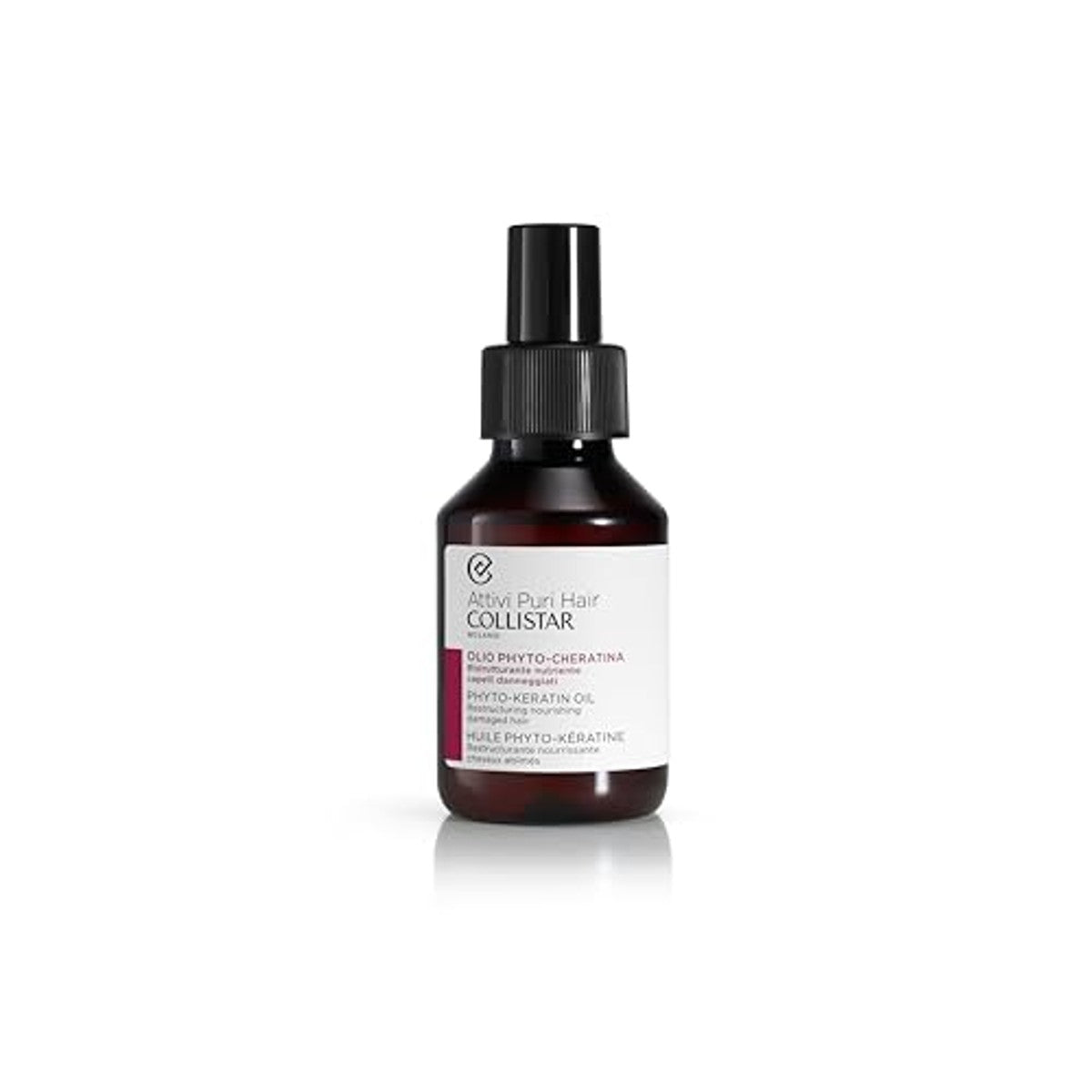 Collistar Fytokeratine-olie, Reorganiseert en Geeft Voedingsstoffen, 100 ml - 6-pack