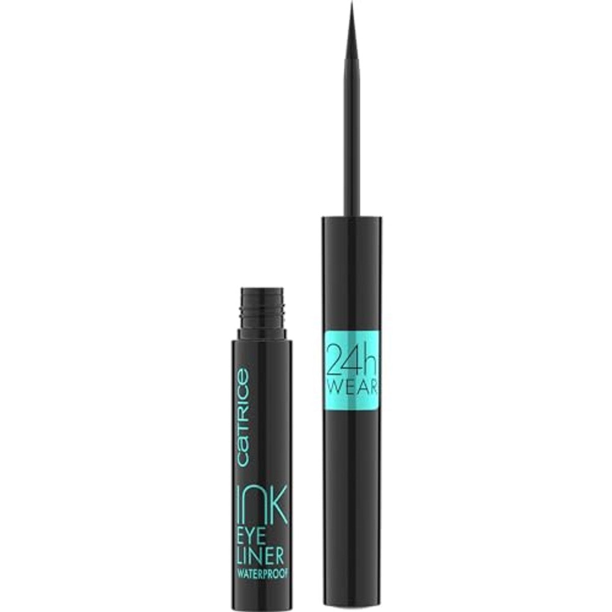 Catrice Ink Eyeliner Waterproof, nr. 010, zwart, dekkend, ultra zwart, expressief resultaat, kleurintensief, mat, veganistisch, waterbestendig, zonder microplastic deeltjes, zonder parfum, per stuk | Waterdicht, sneldrogend, dekkend – Catrice Cosmetics