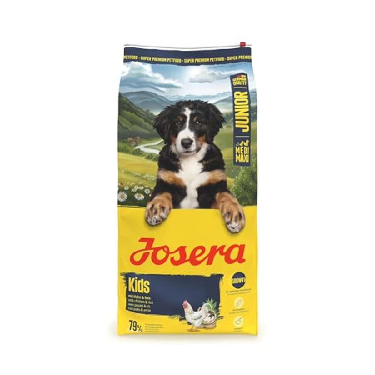 Josera Kids droogvoer hond puppy grote rassen 12,5 kg - 3-pack