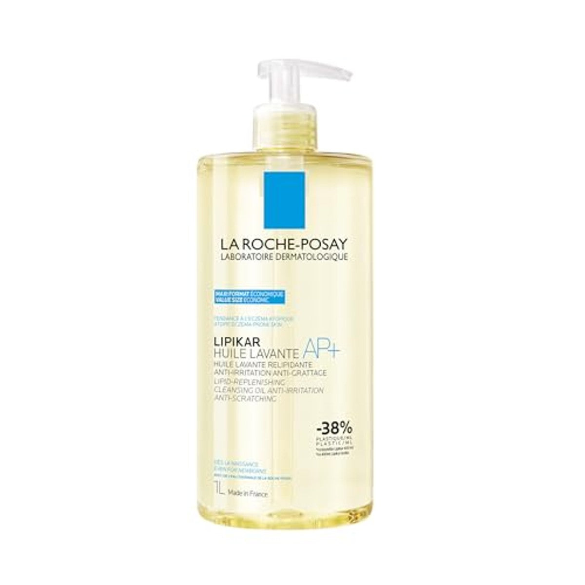 La Roche-Posay Lipikar Douche- en Badolie AP+ voor Neurodermitis 1 l