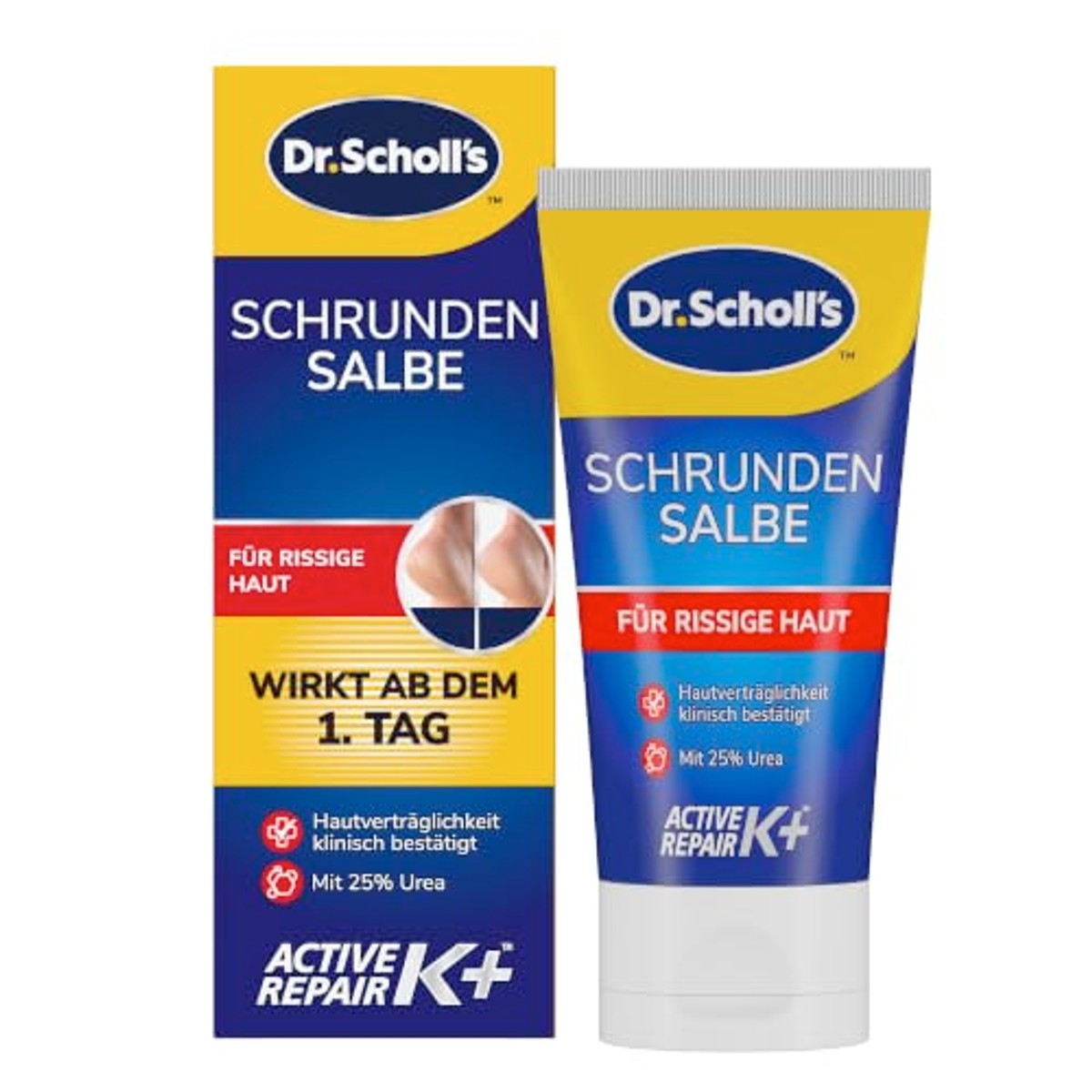 Dr. Scholl's Kloofzalf Active Repair K+ 60 ml – foto 2