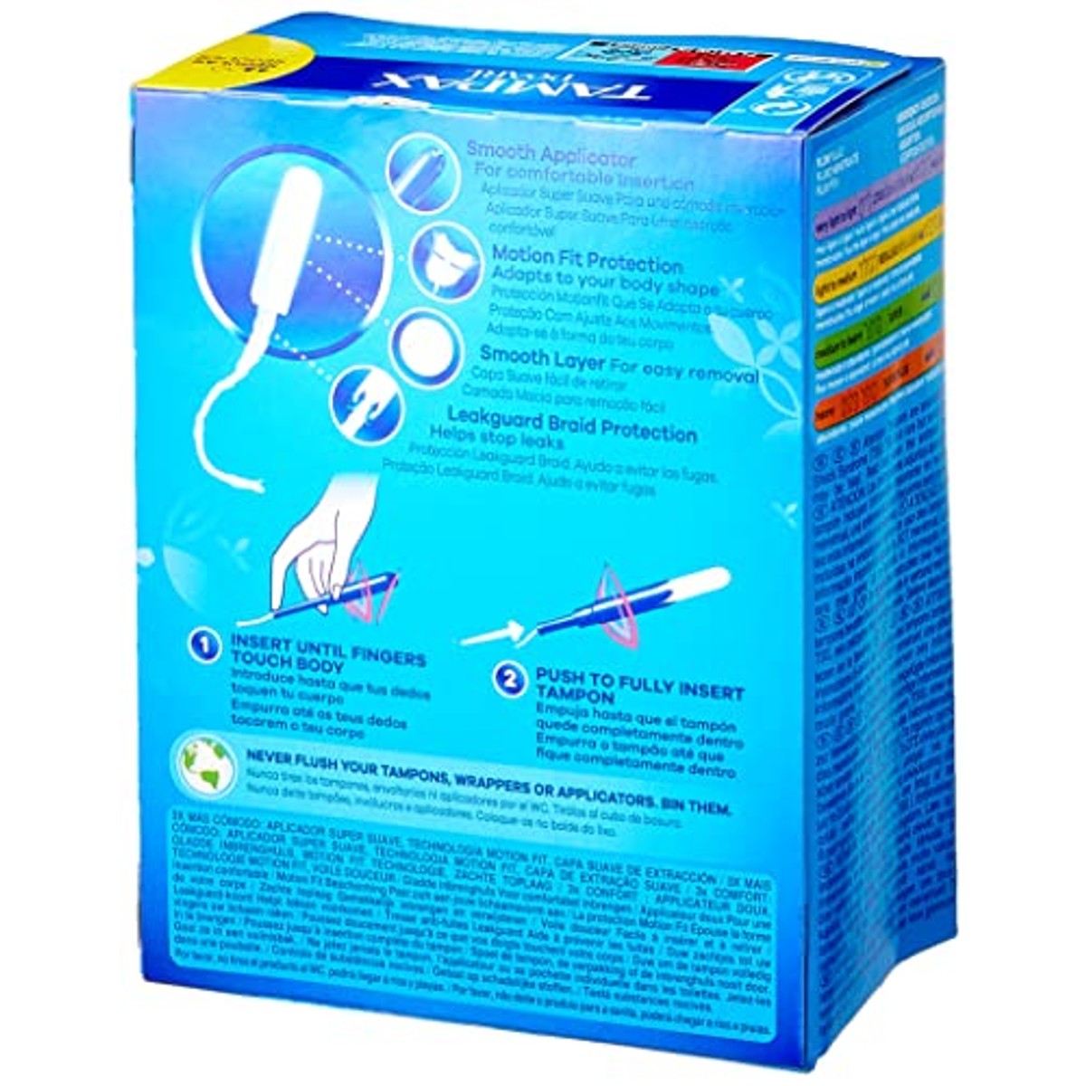 Tampax Pearl Regular Tampons met applicator, 24 stuks (Pack van 2) – Tampax
