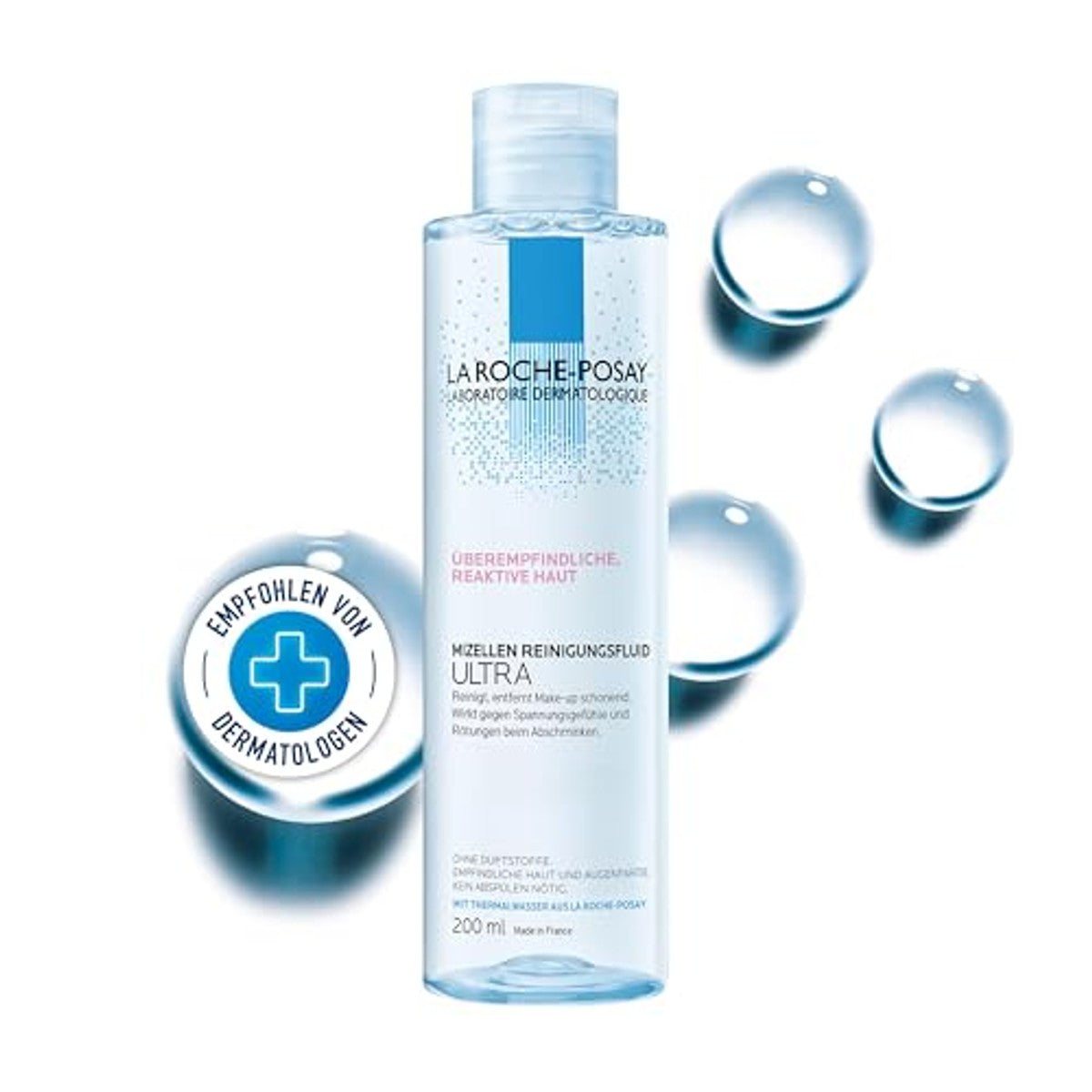 La Roche-Posay Laboratorium Dermatologie 4-in-1 Reiniging 200 ml - 3-pack