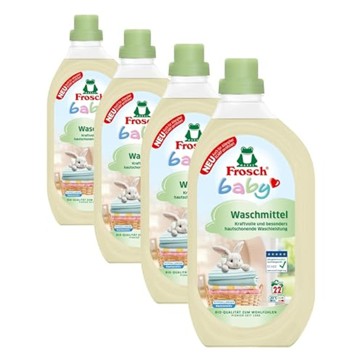 FROSCH Babywasmiddel 1,5 l (verpakking van 4) – FROSCH