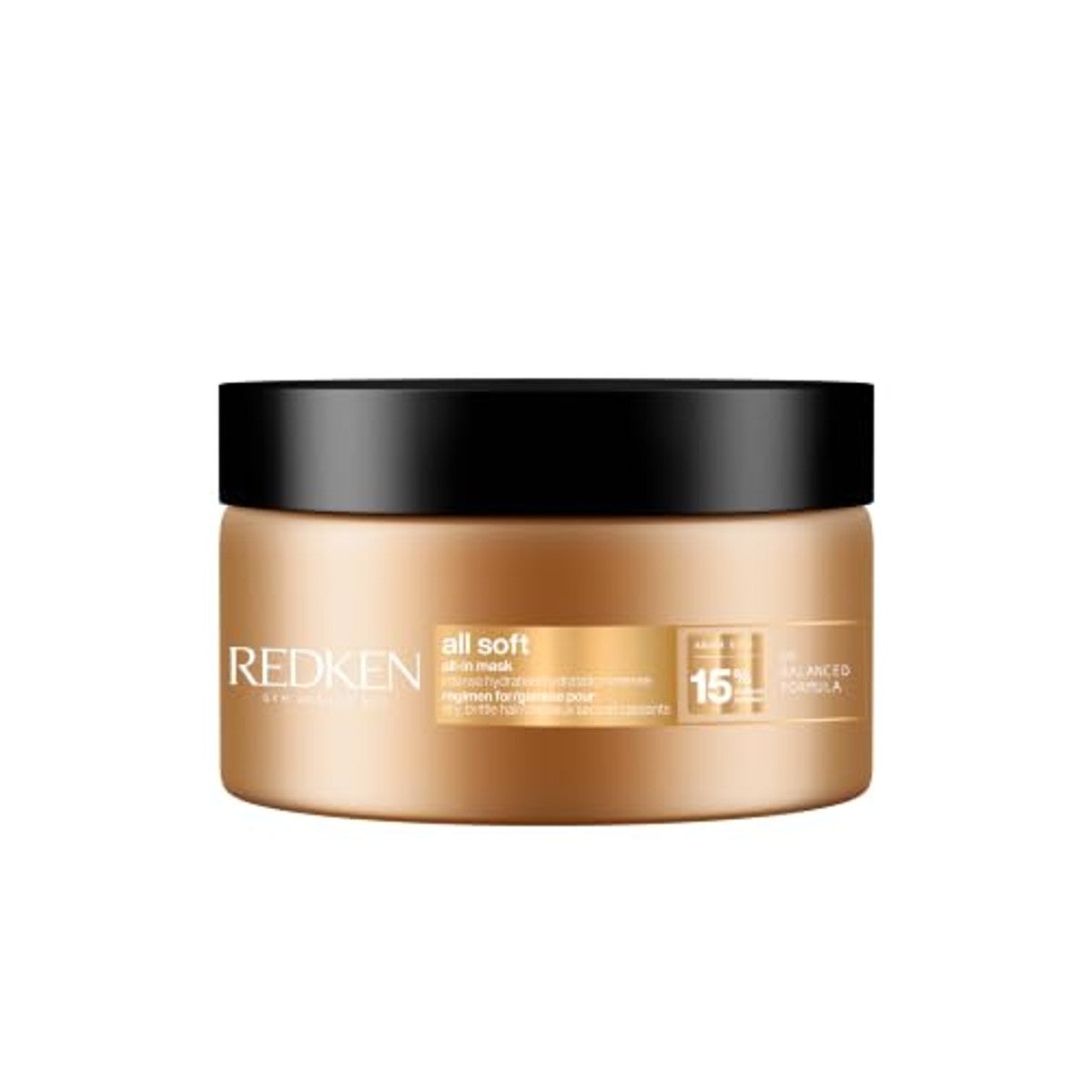 Redken All Soft All-In Mask Haarkuur voor Droog, Broos Haar 250 ml - 3-pack