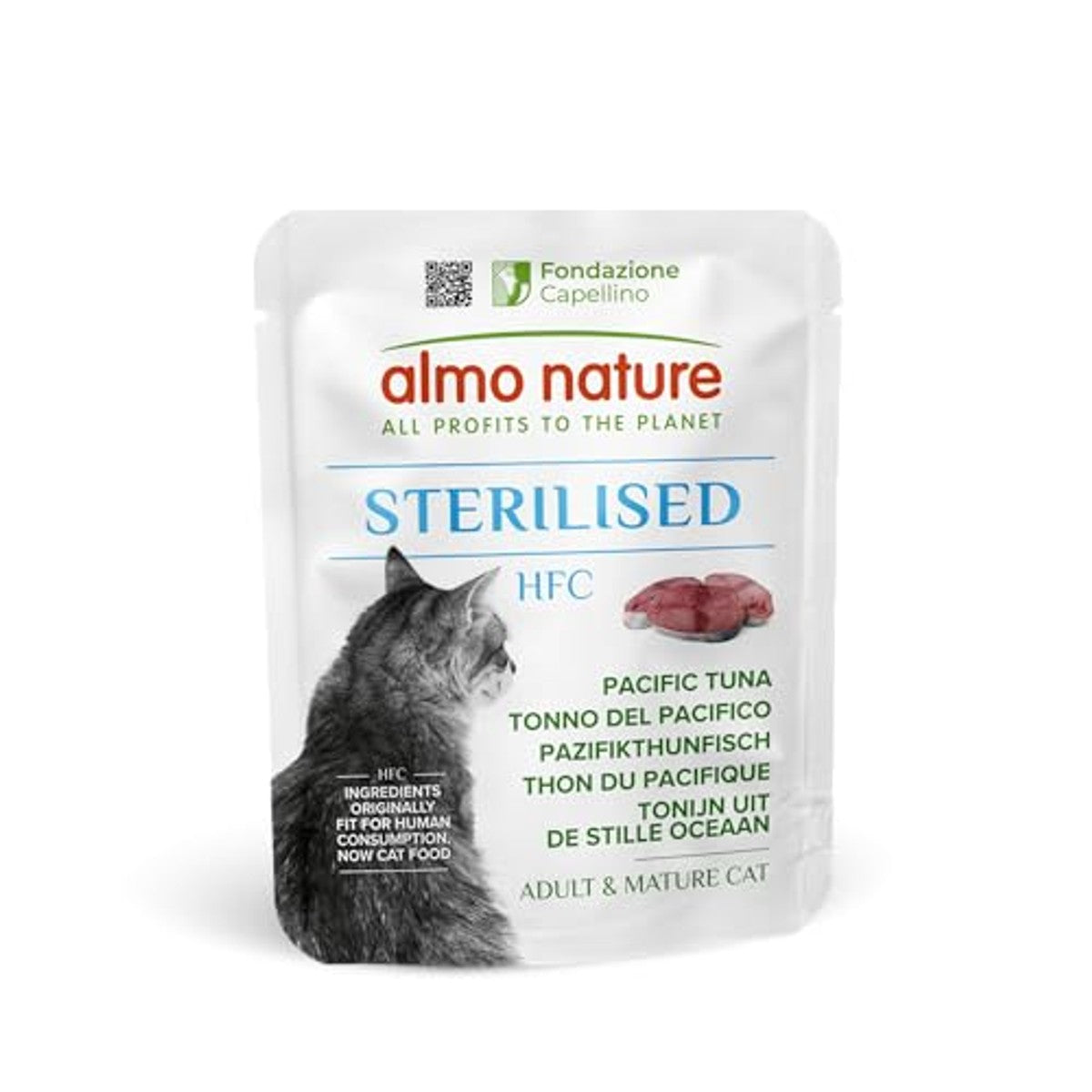 Almo Nature HFC Functional Sterilised Kattenvoer Pacifische Tonijn 24 x 50 g - 3-pack