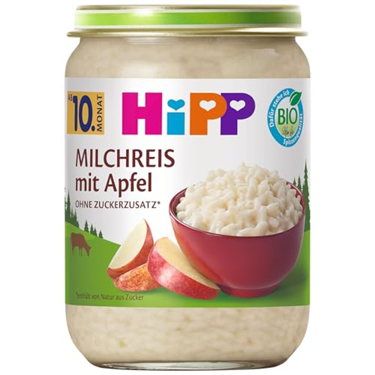 HiPP Milchreis met Appel 6x190g – HiPP
