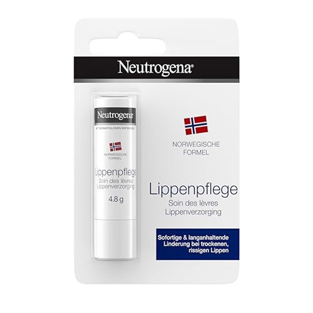 Neutrogena Lippenverzorging Noorse Formule LSF 4 4,8 g – Neutrogena