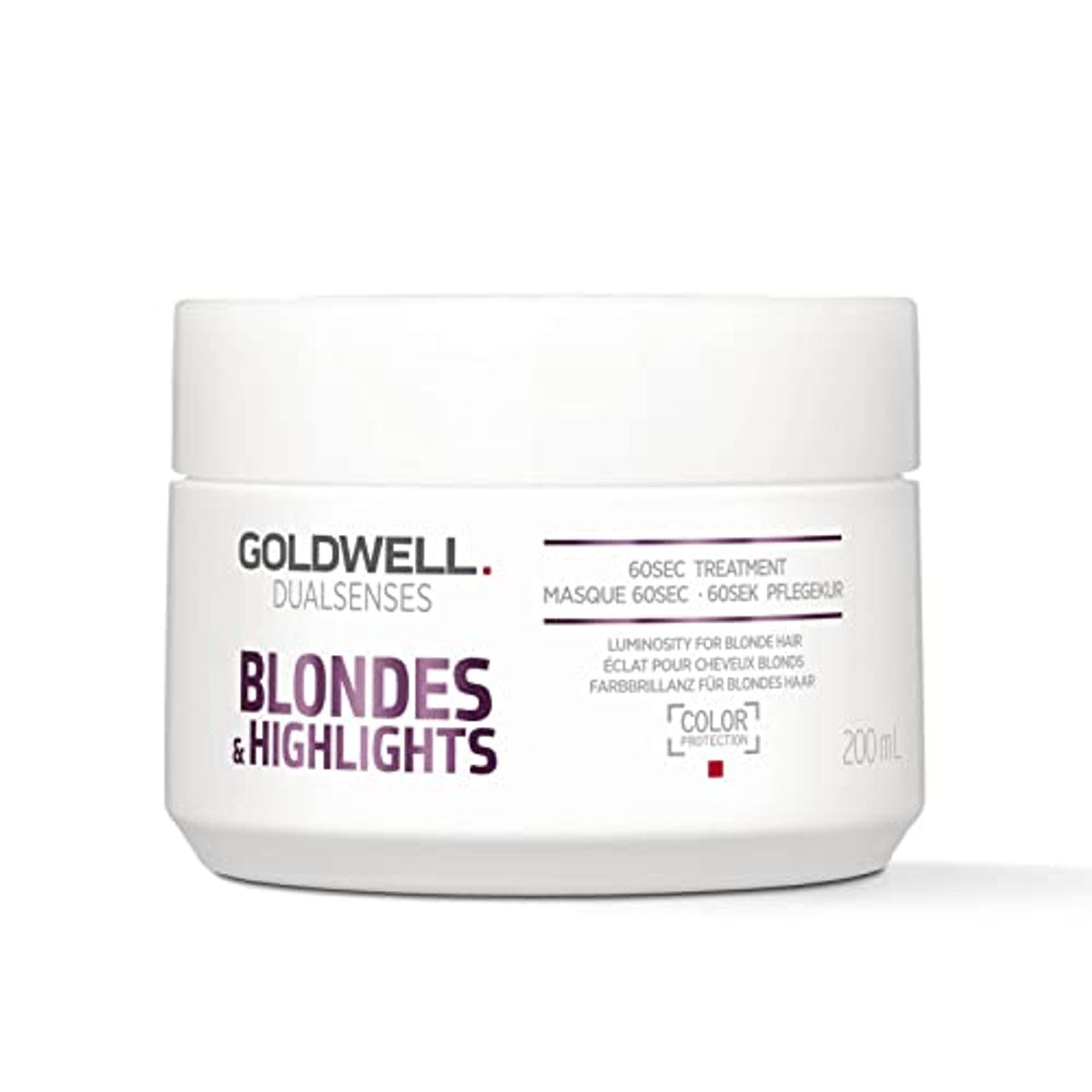 Goldwell Dualsenses Blondes & Highlights 60 Seconden Verzorgingskuur voor Blond en Gestreept Haar 200 ml - 6-pack