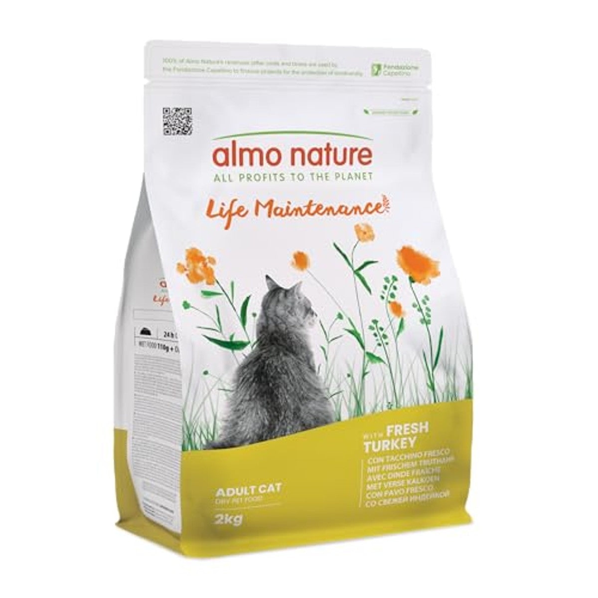 Almo Nature Life Maintenance Droogvoer Kat Kalkoen 2 kg - 6-pack