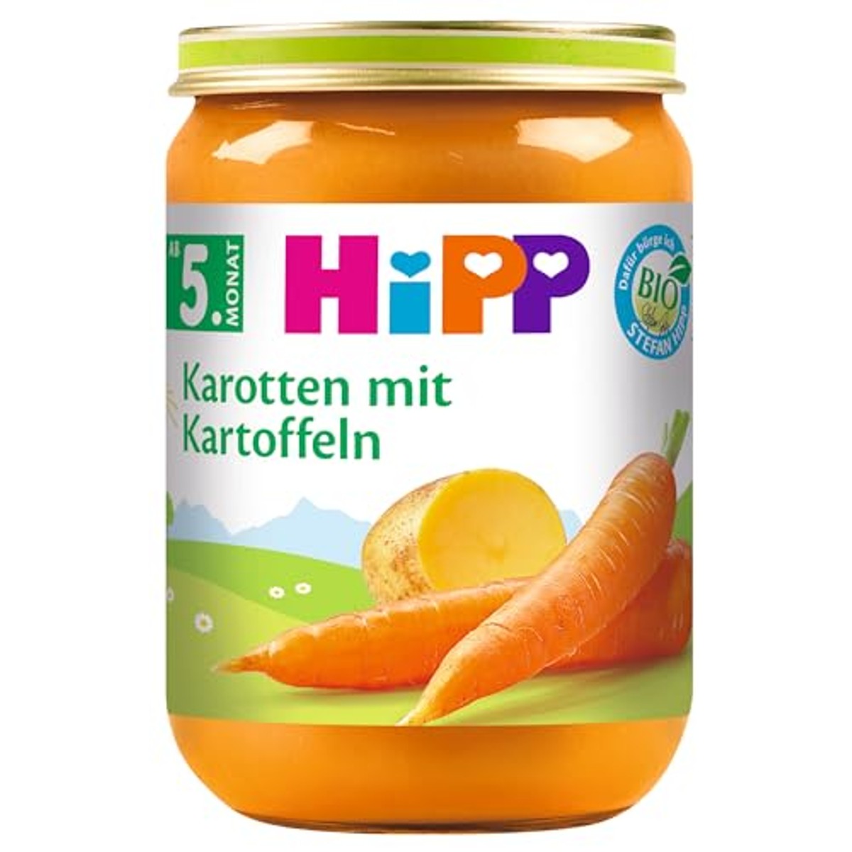 HiPP Wortelen met aardappelen 6 x 190 g – foto 2