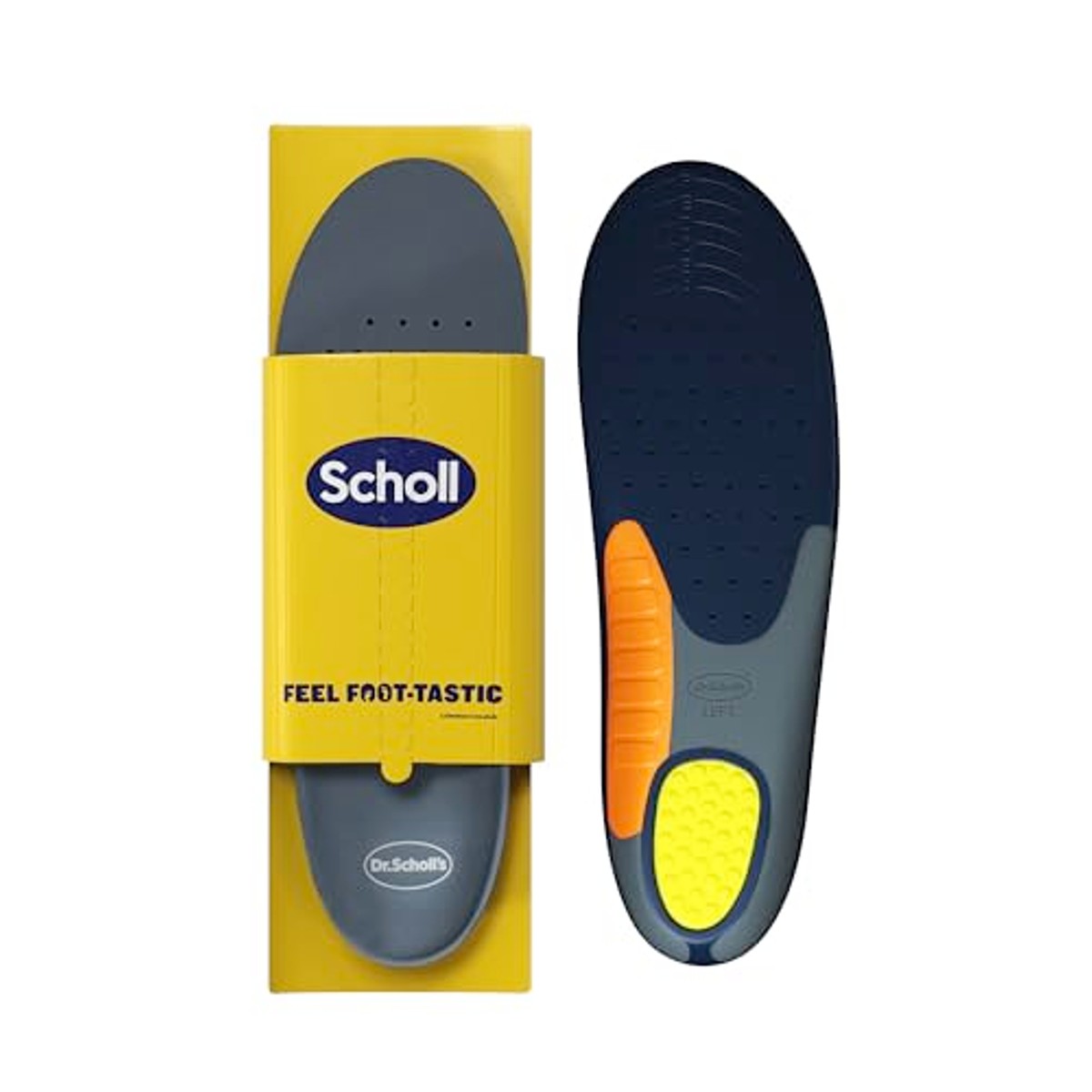 Dr. Scholl's Heavy Duty Support inlegzolen mannen maat 40-46,5 - 6-pack