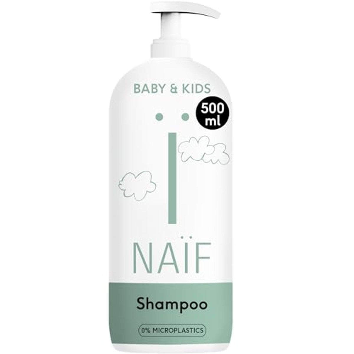 Naïf Verzorgende Shampoo Baby & Kind 3 x 500 ml - Voordeelverpakking