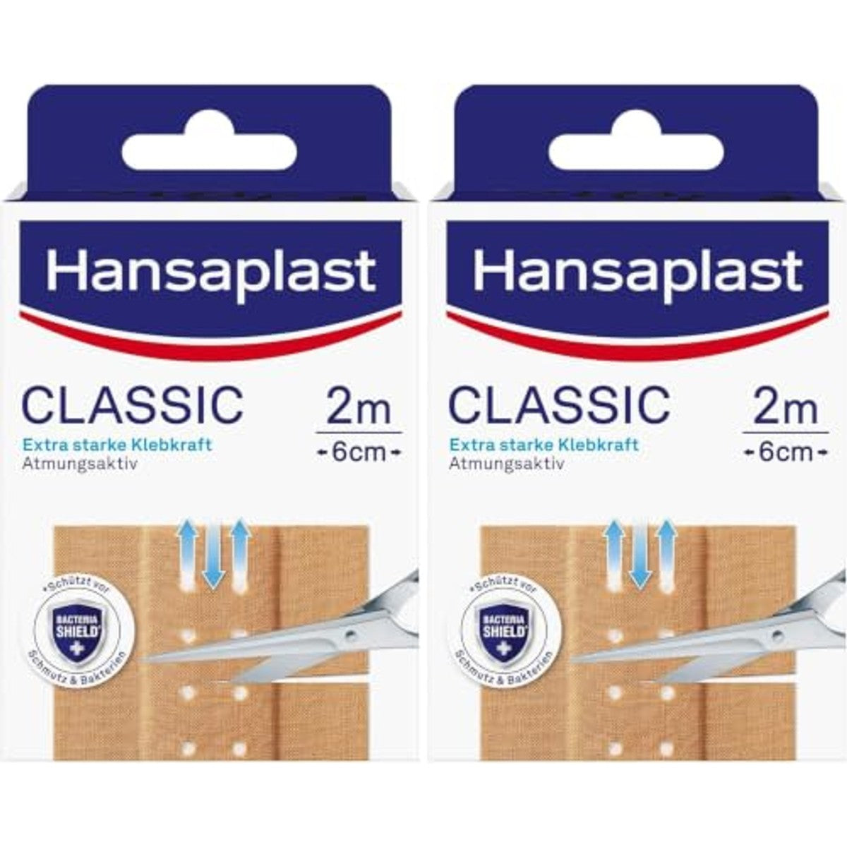 Elastoplast Classic pleister 2 m x 6 cm verpakking van 2 – Elastoplast