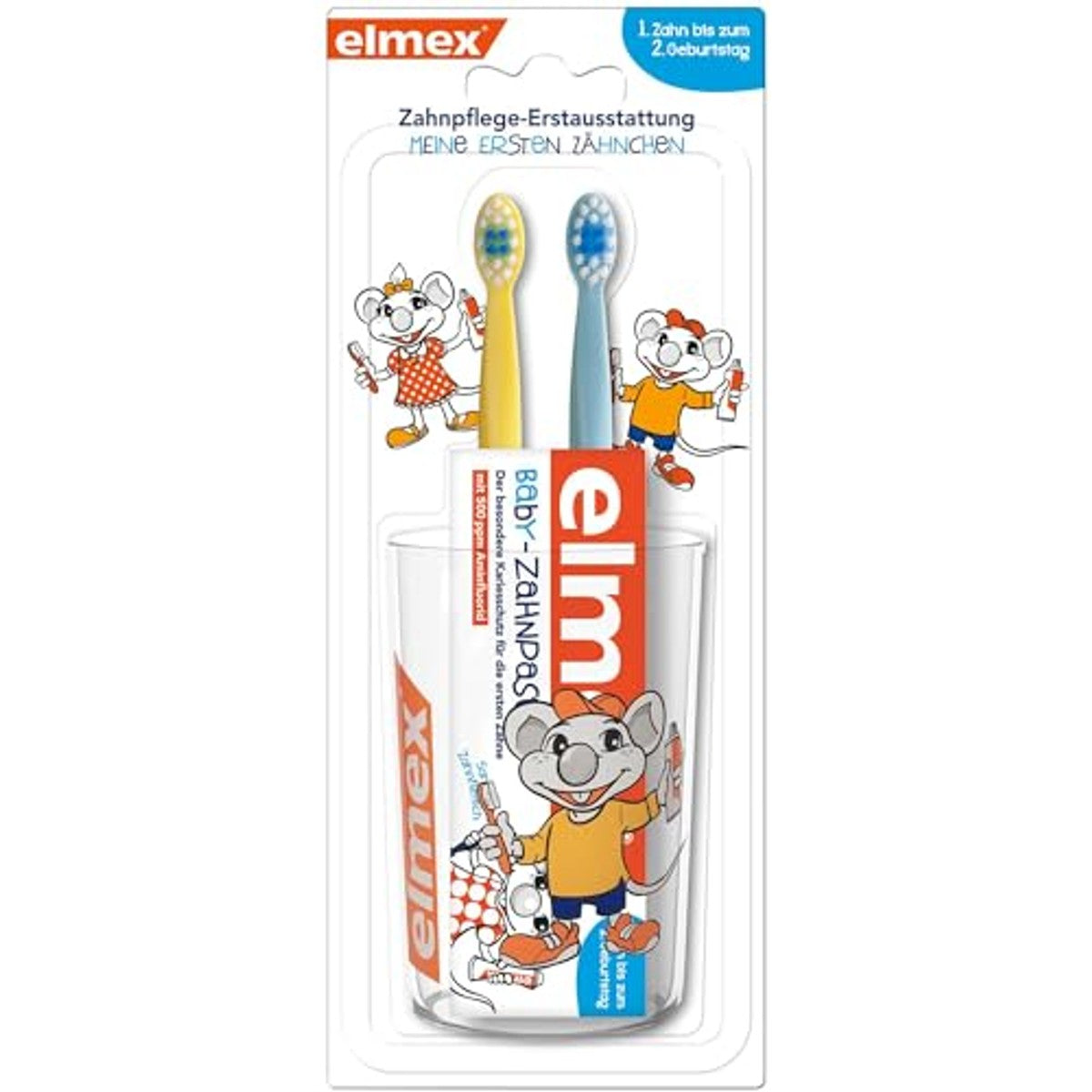 elmex Tandverzorging eerste uitrusting baby 0-2 jaar 50 ml – ELMEX