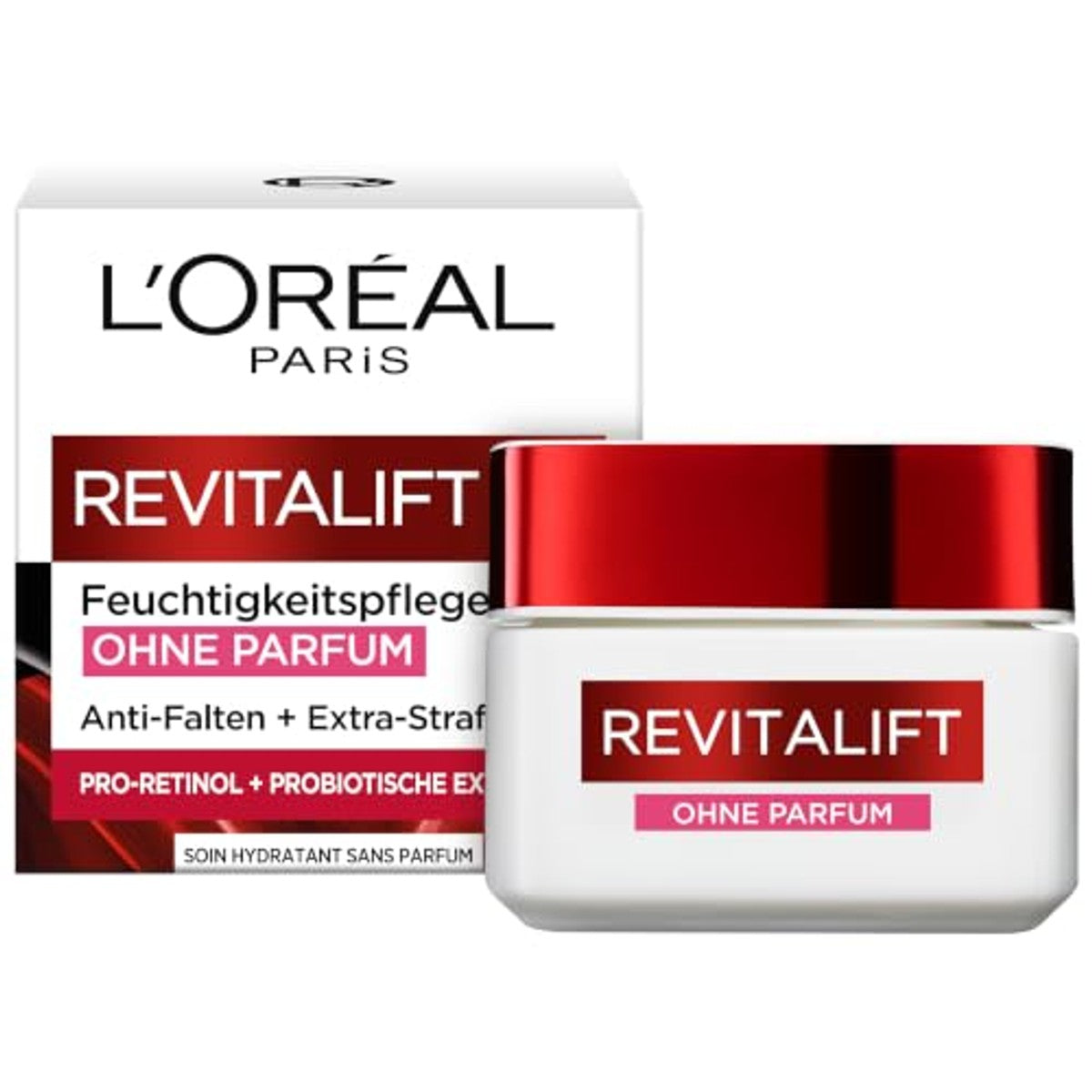 L'Oréal Paris Revitalift Classic Dagcrème zonder parfum 6 x 50 ml - Voordeelverpakking