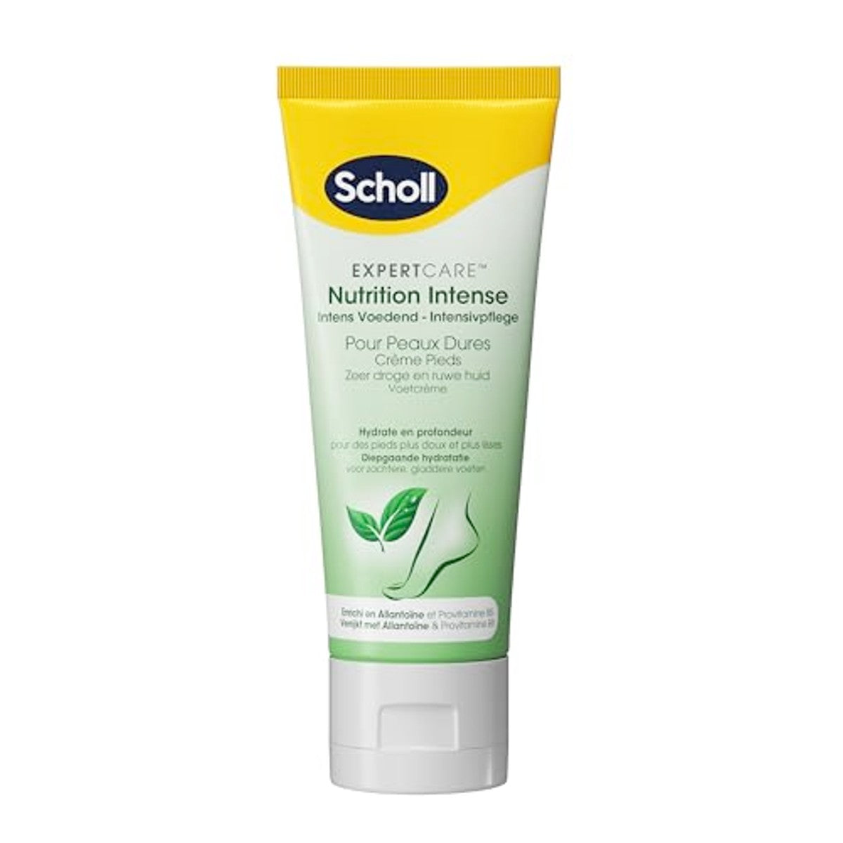 Dr. Scholl's Intensiv Nutrition Voetcrème Harde Huid 6 x 75 ml - Voordeelverpakking
