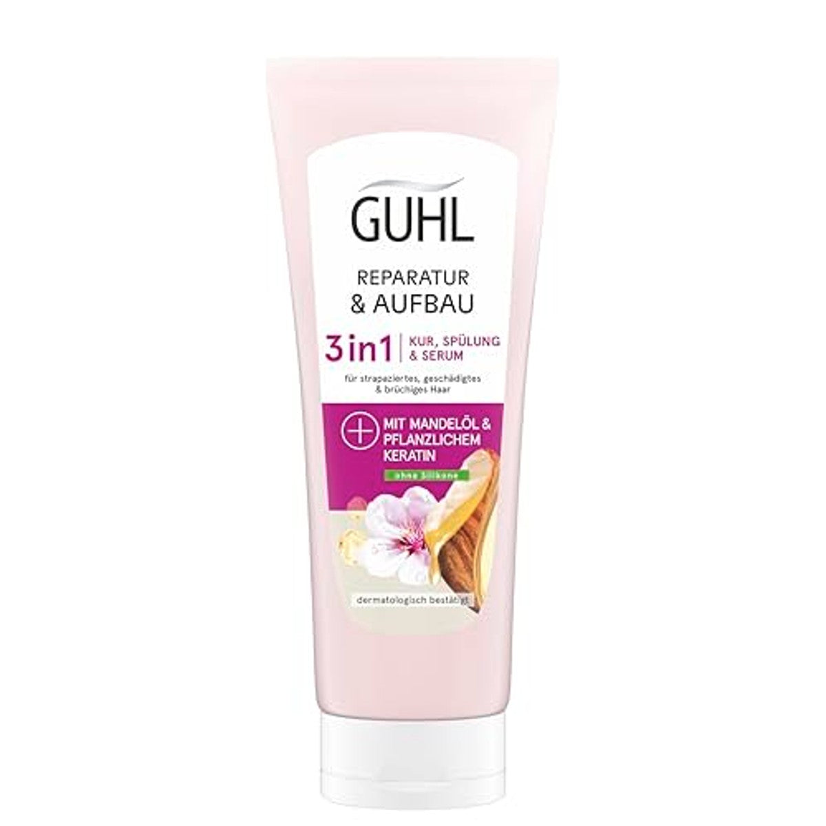Guhl Diepe opbouw 3-in-1 kuur, conditioner & serum 3 x 200 ml - Voordeelverpakking