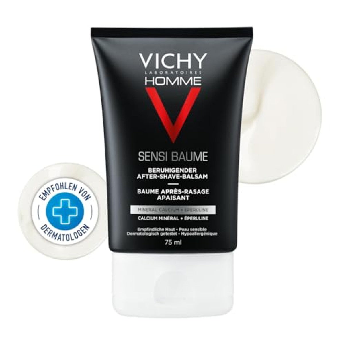 Vichy Homme Sensi-Mineraalbalsem voor Gezicht na het Scheren 75 ml - 6-pack