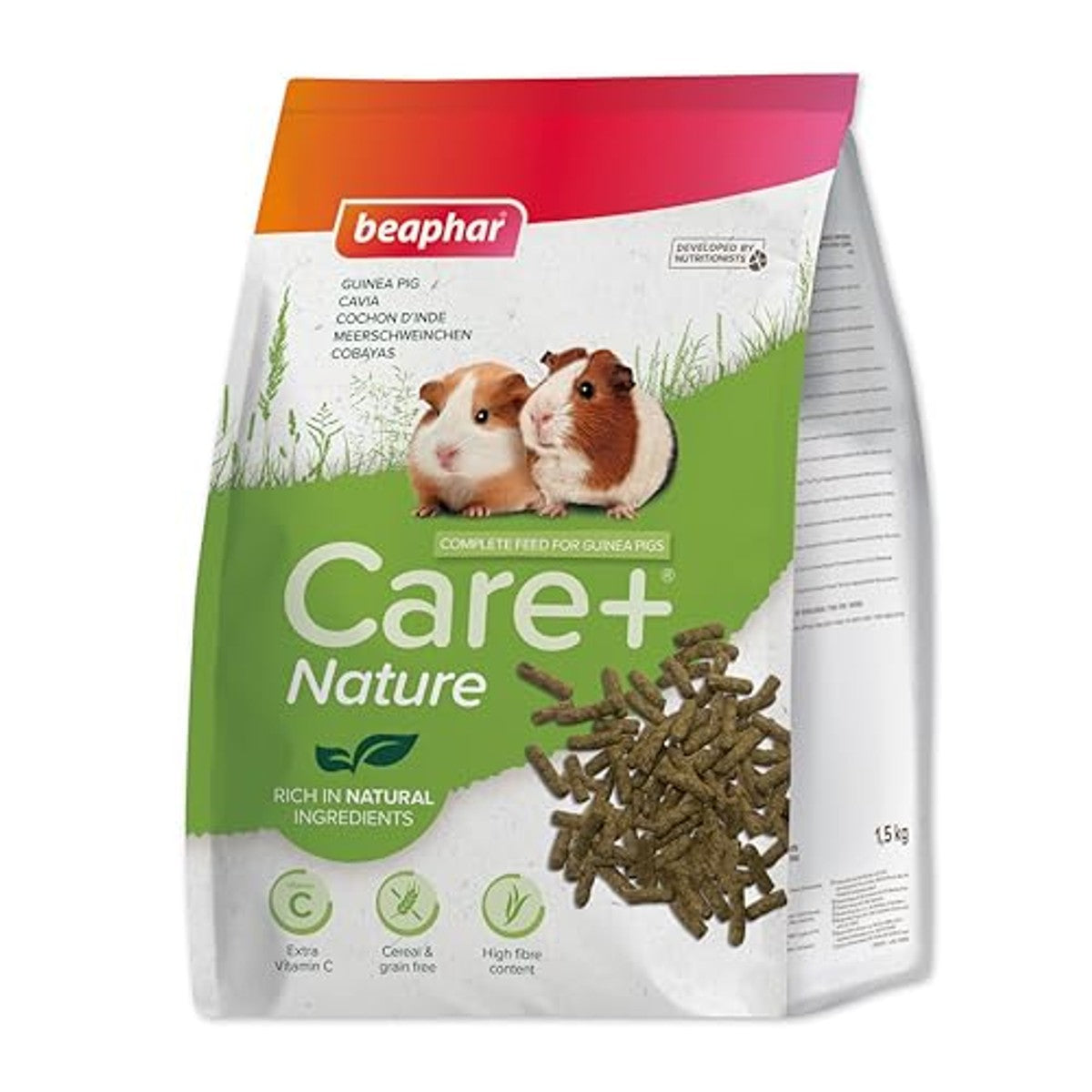 Beaphar CARE+ NATURE GUINEA PIG 1,5 kg MULTI – beaphar