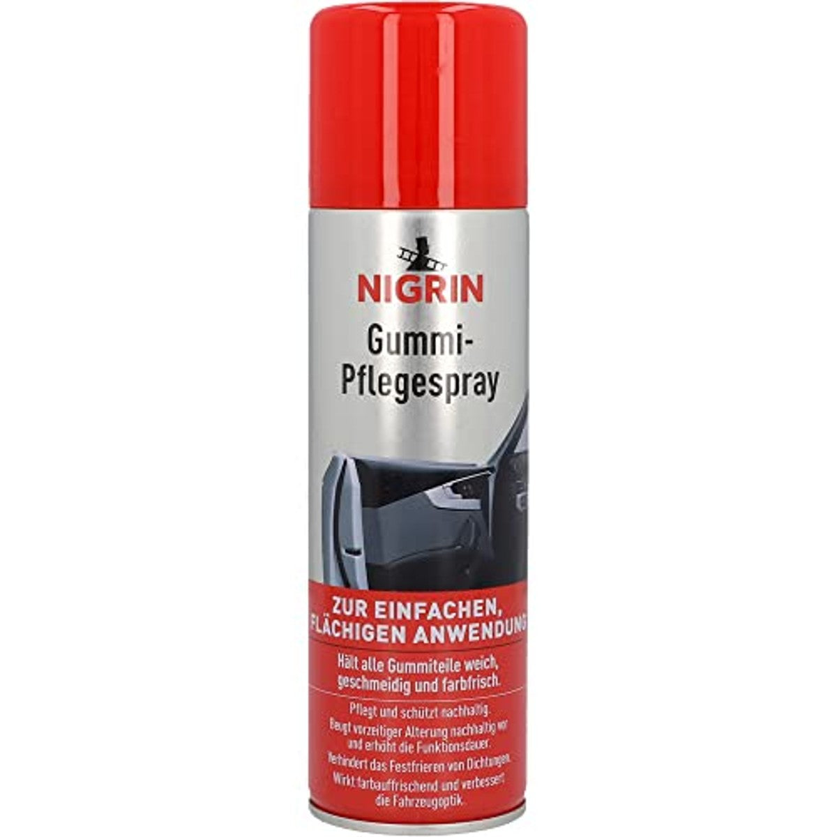 NIGRIN 74056 rubber-onderhoudsspray 3 x 300 ml - Voordeelverpakking