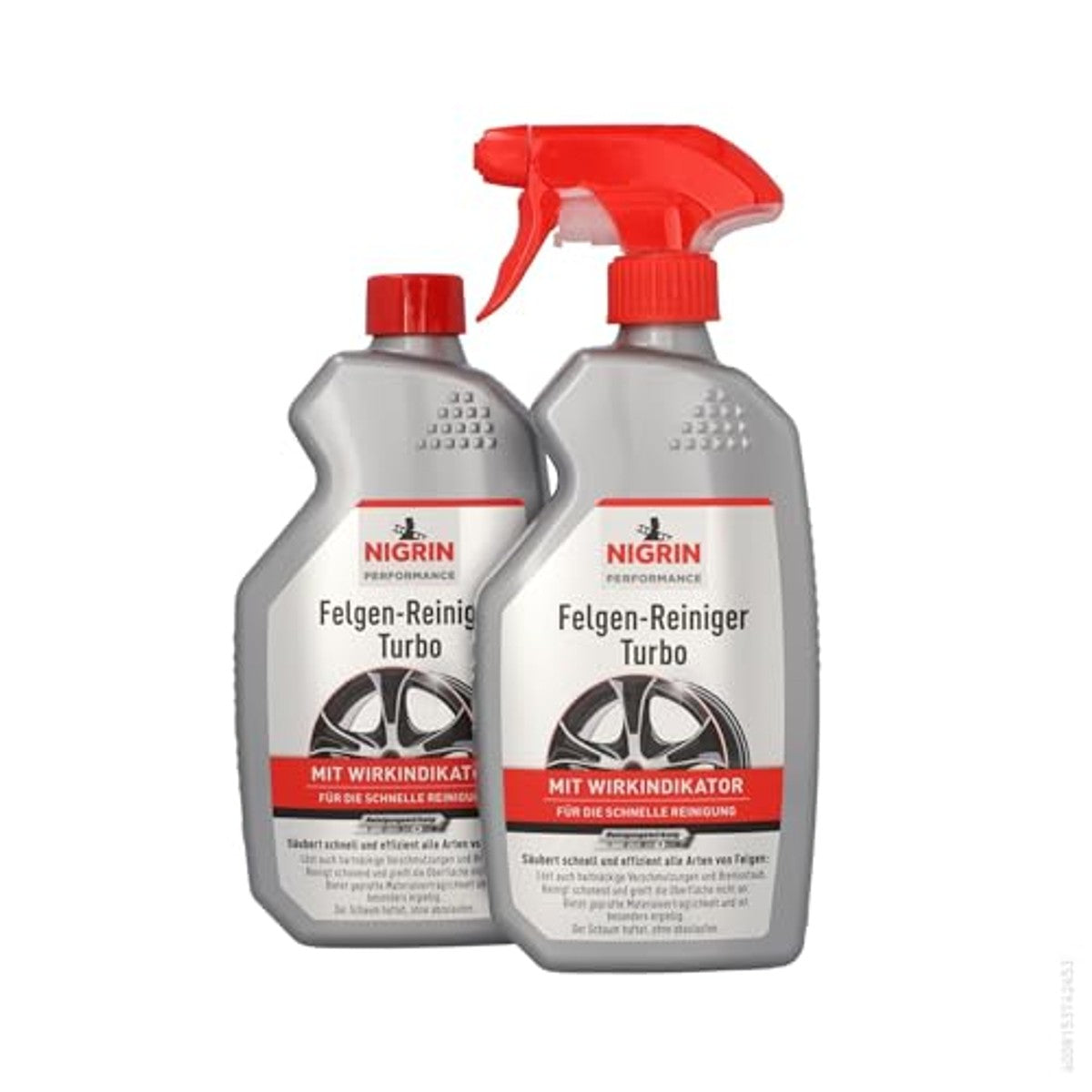 NIGRIN Turbo Velgenreiniger dubbelpak 2 x 500 ml – foto 2