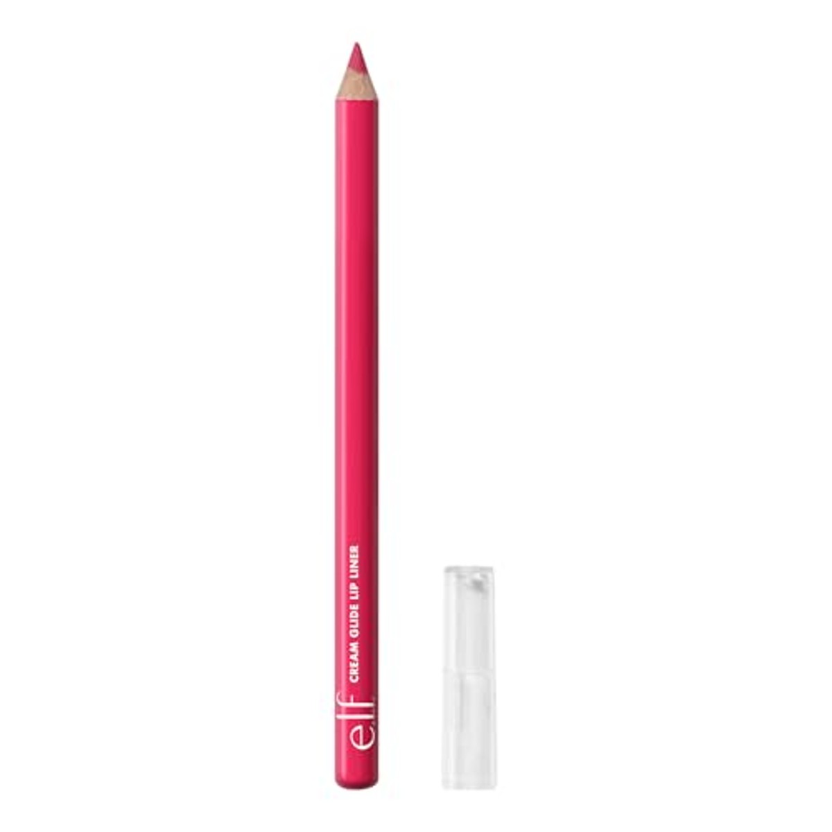 e.l.f. Cream Glide Lip Liner, sterk gepigmenteerde pen voor het vormen en definiëren van de lippen, halfmatte afwerking, veganistisch en dierproefvrij, Fuschia Forward – e.l.f.