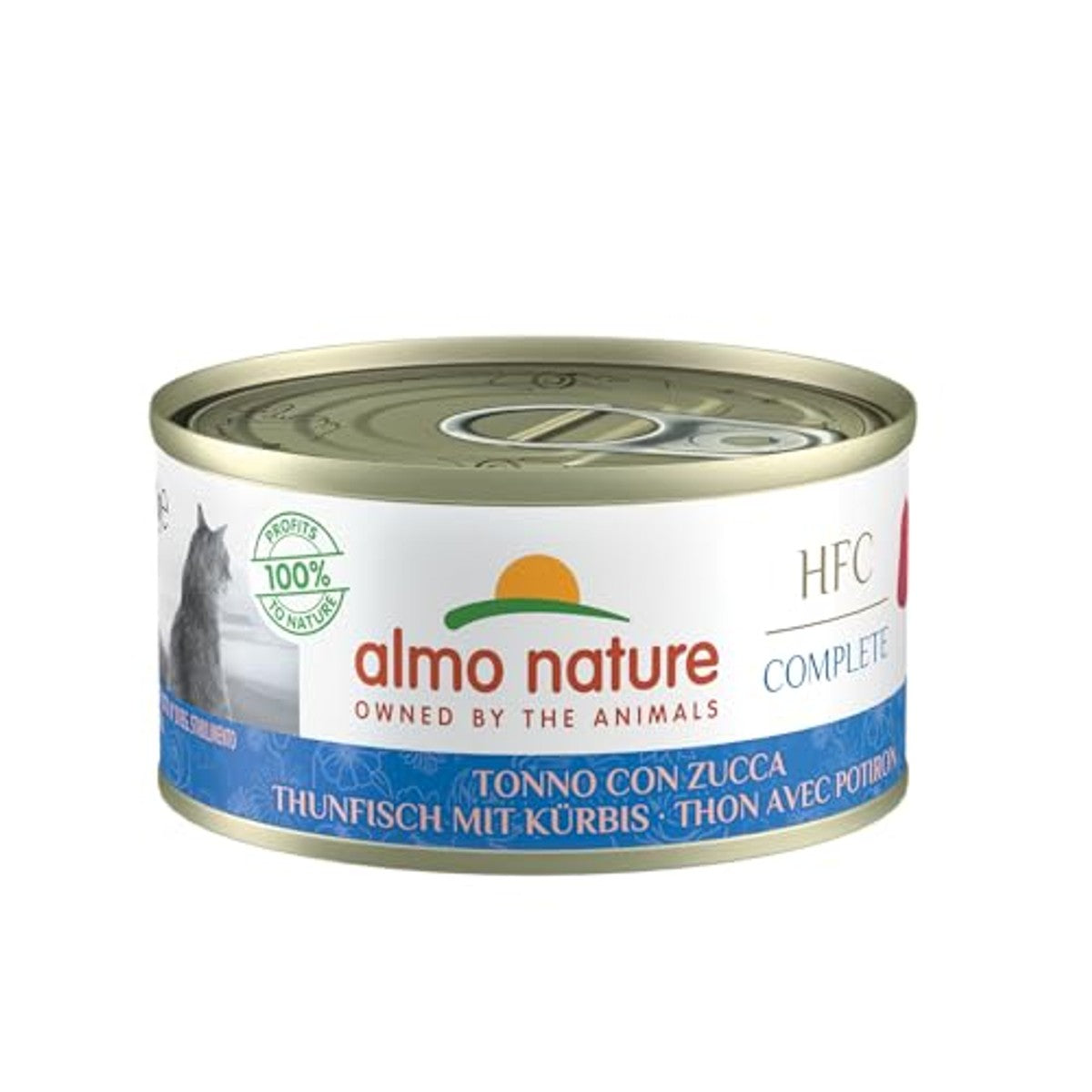 Almo Nature HFC Complete Natvoer Tonijn met Pompoen 24 x 70 g - 3-pack