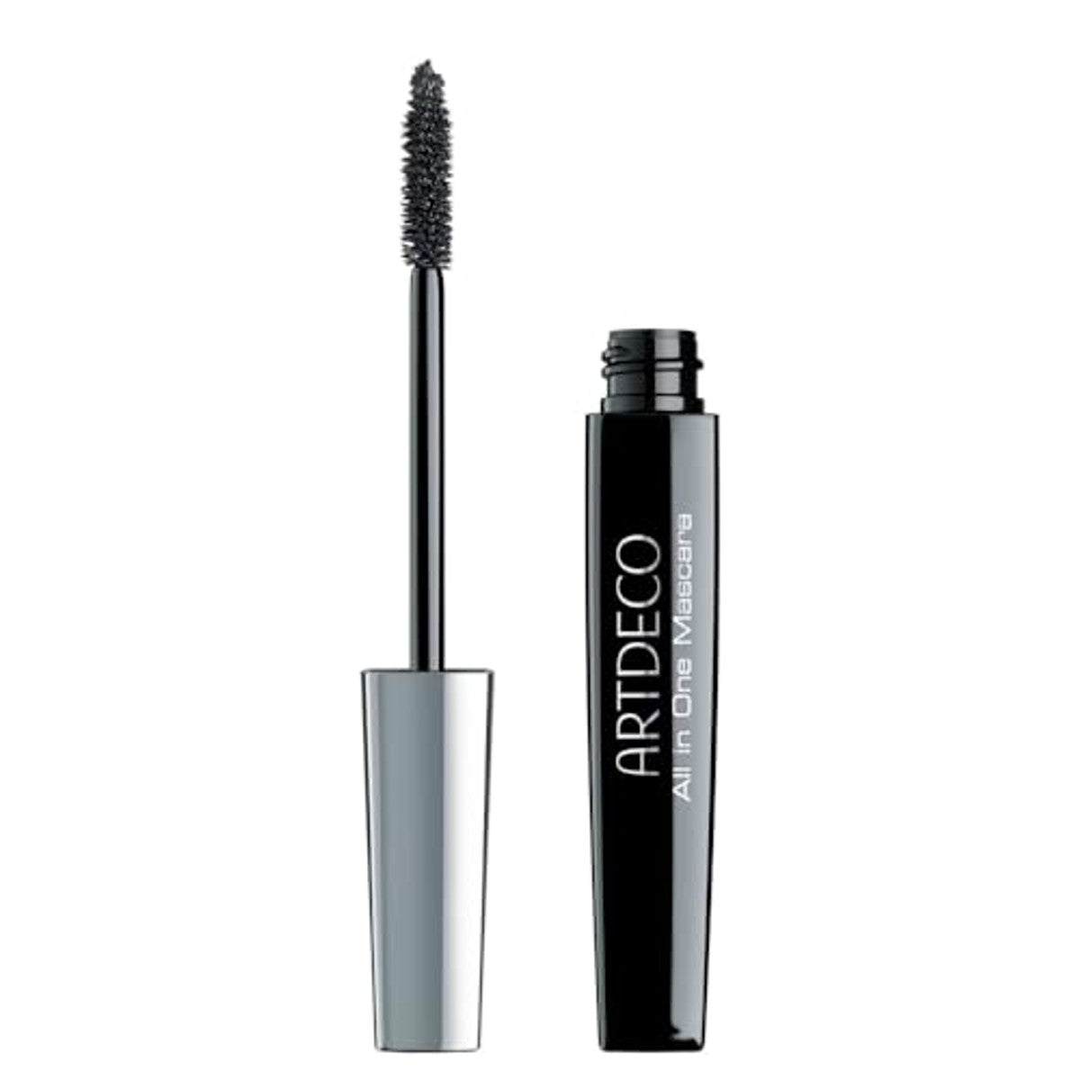 ARTDECO All In One Mascara, langhoudende mascara, voor volume, lengte en dynamiek van de wimpers, 1 x 10 ml | Long-lasting-Wimperntusche, Für Volumen, Länge und Schwung der Wimpern, 1 x 10 ml – Artdeco