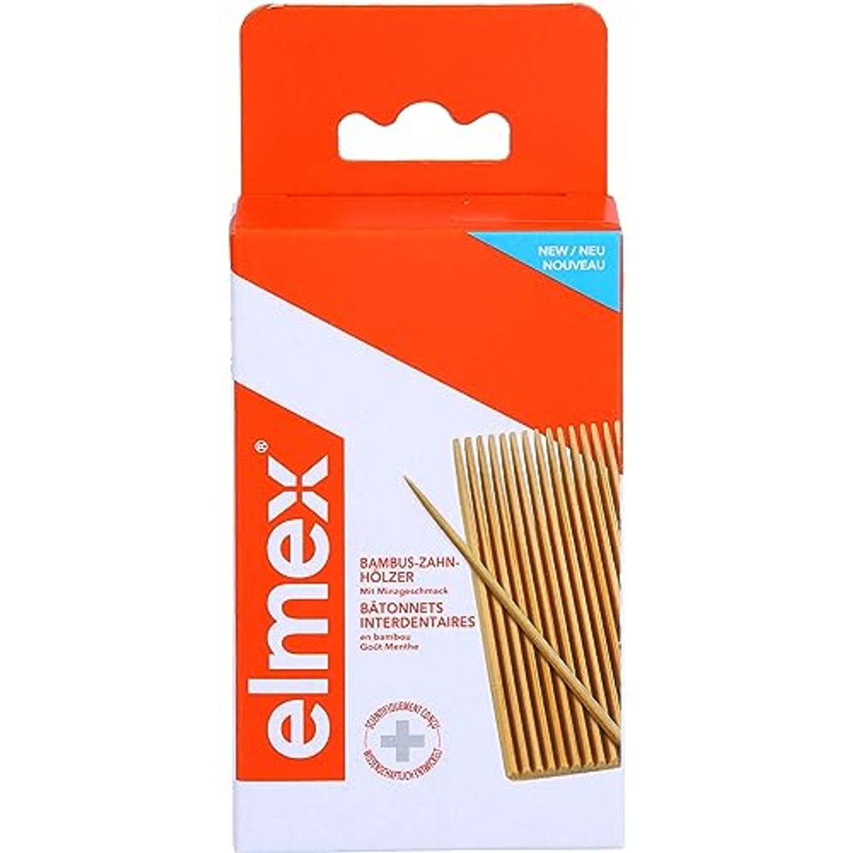 ELMEX Tandenstokers 6 x 96 stuks - Voordeelverpakking