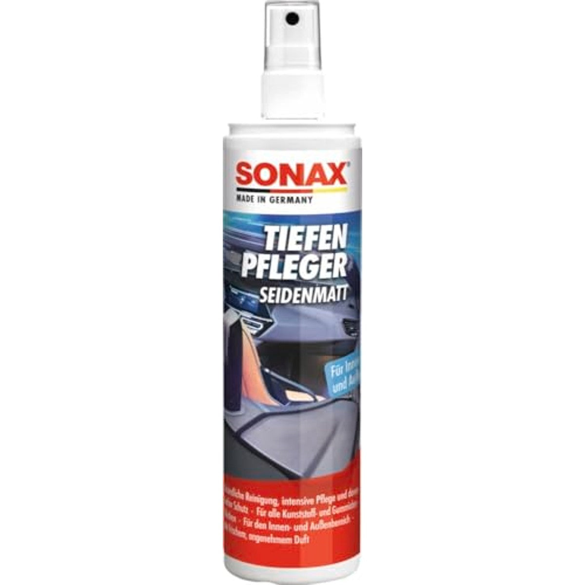 SONAX Diepteverzorging Zijdemat 6 x 300 ml - Voordeelverpakking
