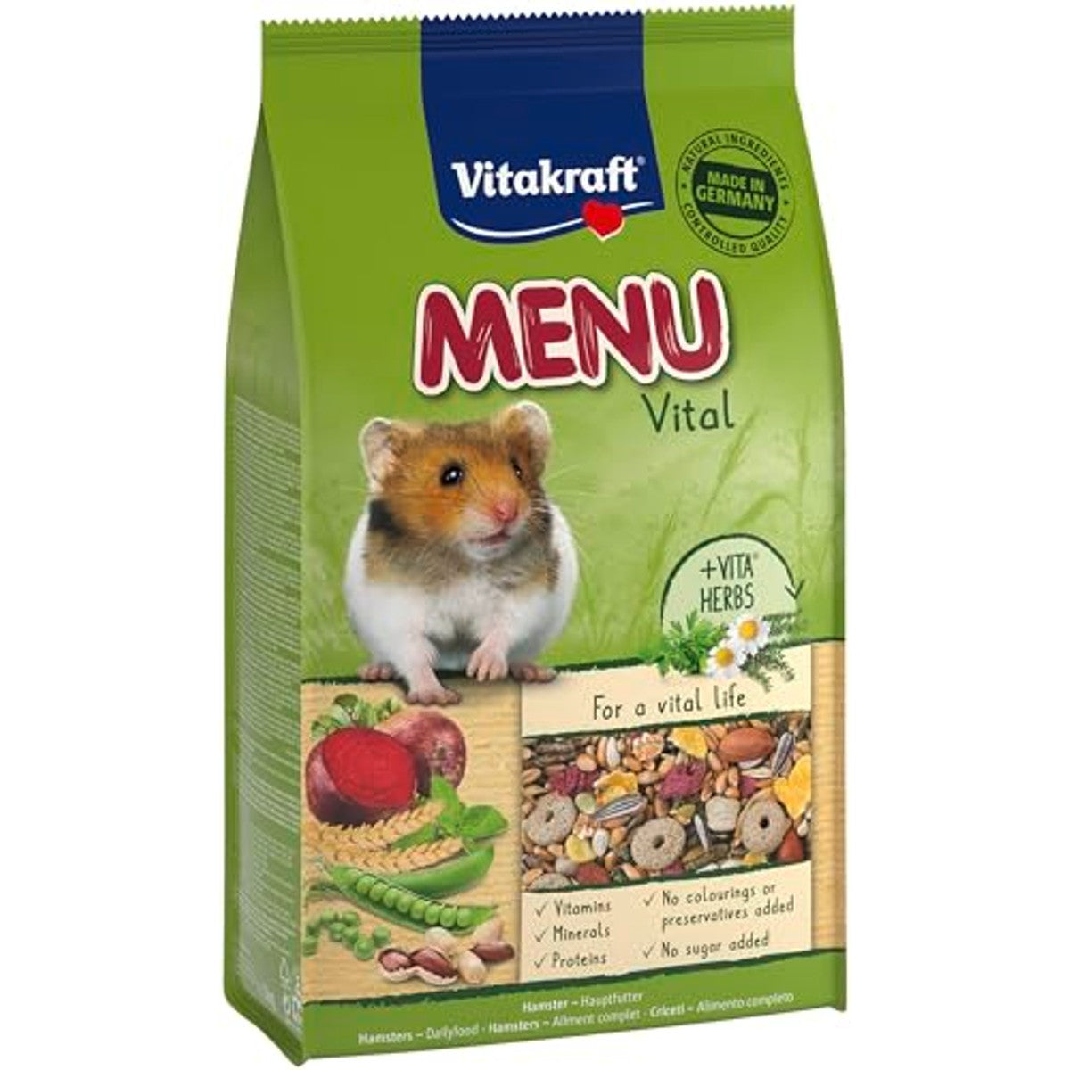Vitakraft Menu Vital hamstervoer 1 x 1 kg – foto 2