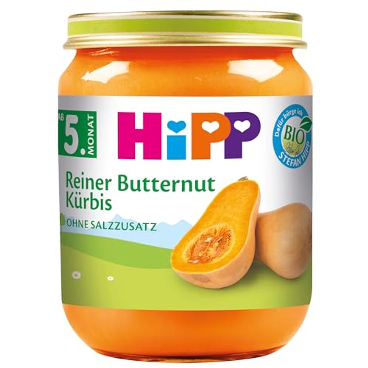 HiPP Biologische pure butternutpompoen 6 x 125 g – foto 2