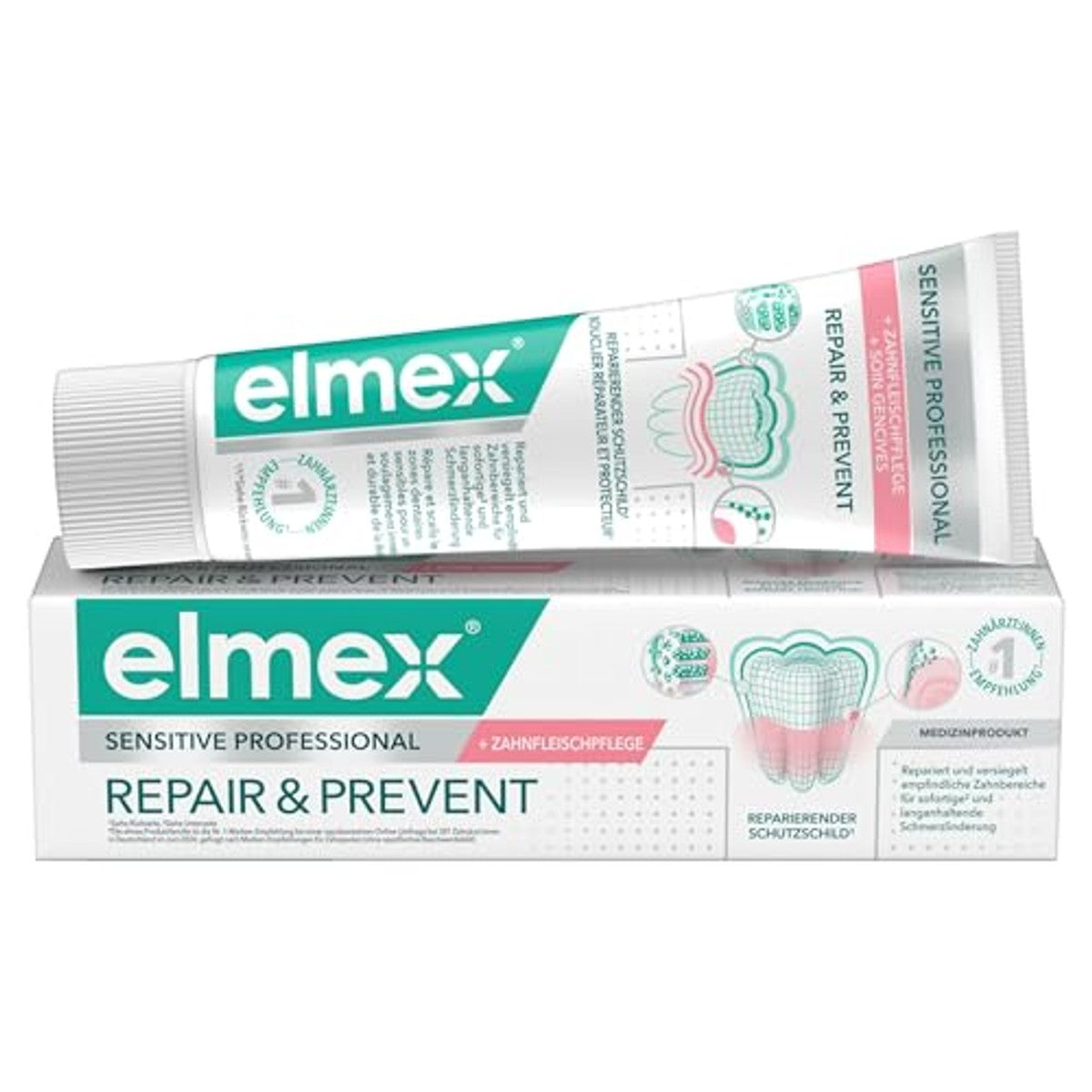 ELMEX Sensitive Professional Repair & Prevent tandpasta 75 ml – ELMEX