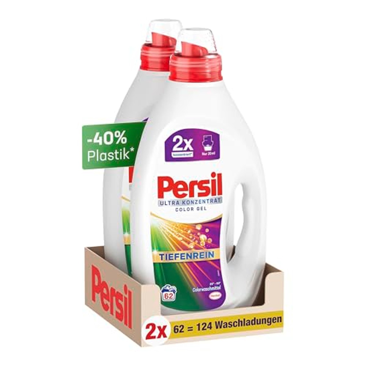 Persil Vloeibaar wasmiddel Color 2 x 1,2 l – Persil